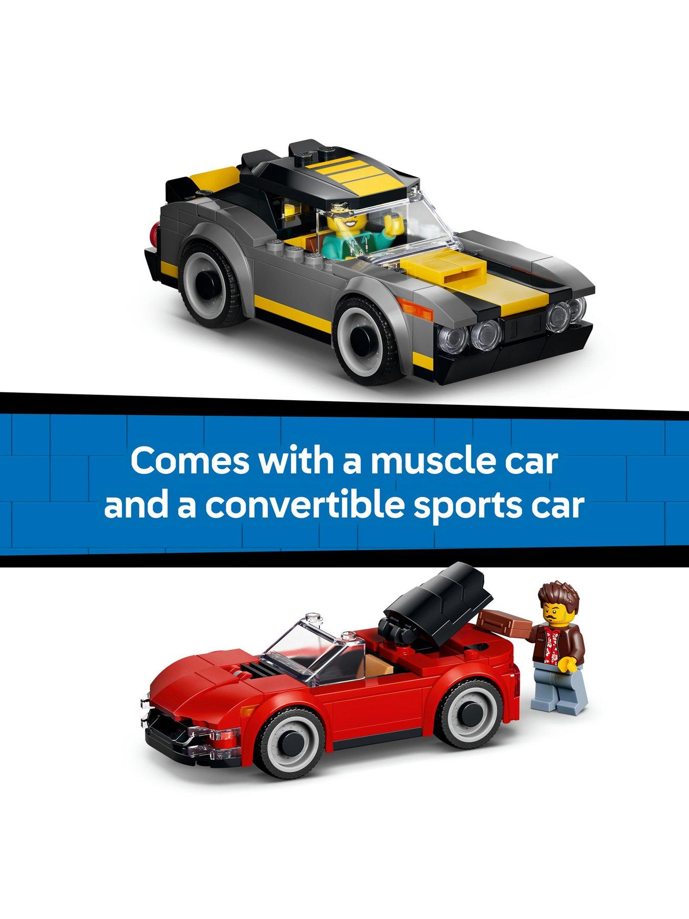 Image 4 of 8 of LEGO City Drive-Through Car Wash Building Toy 60497