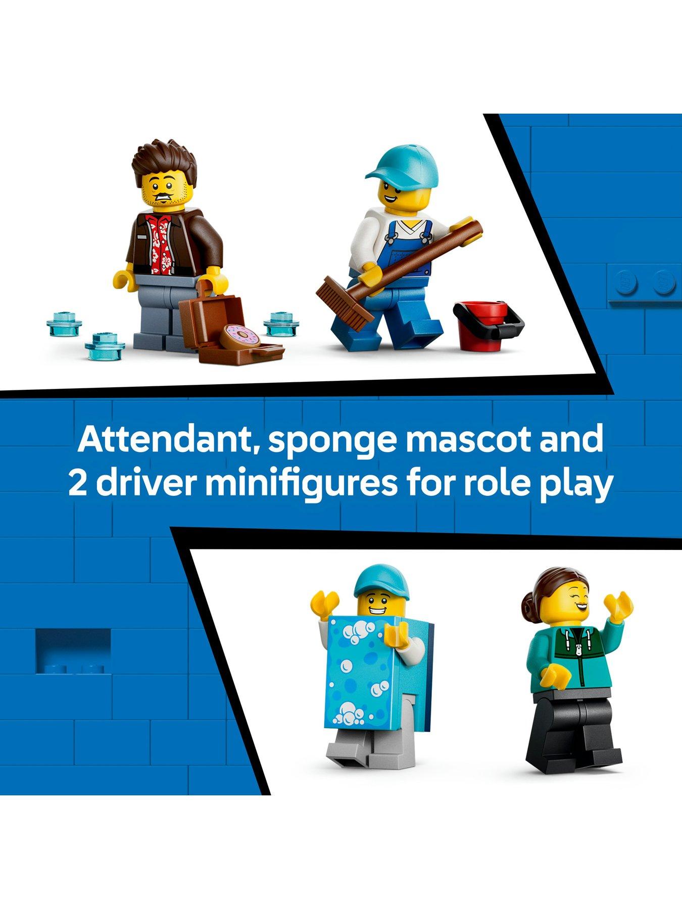 Image 6 of 8 of LEGO City Drive-Through Car Wash Building Toy 60497