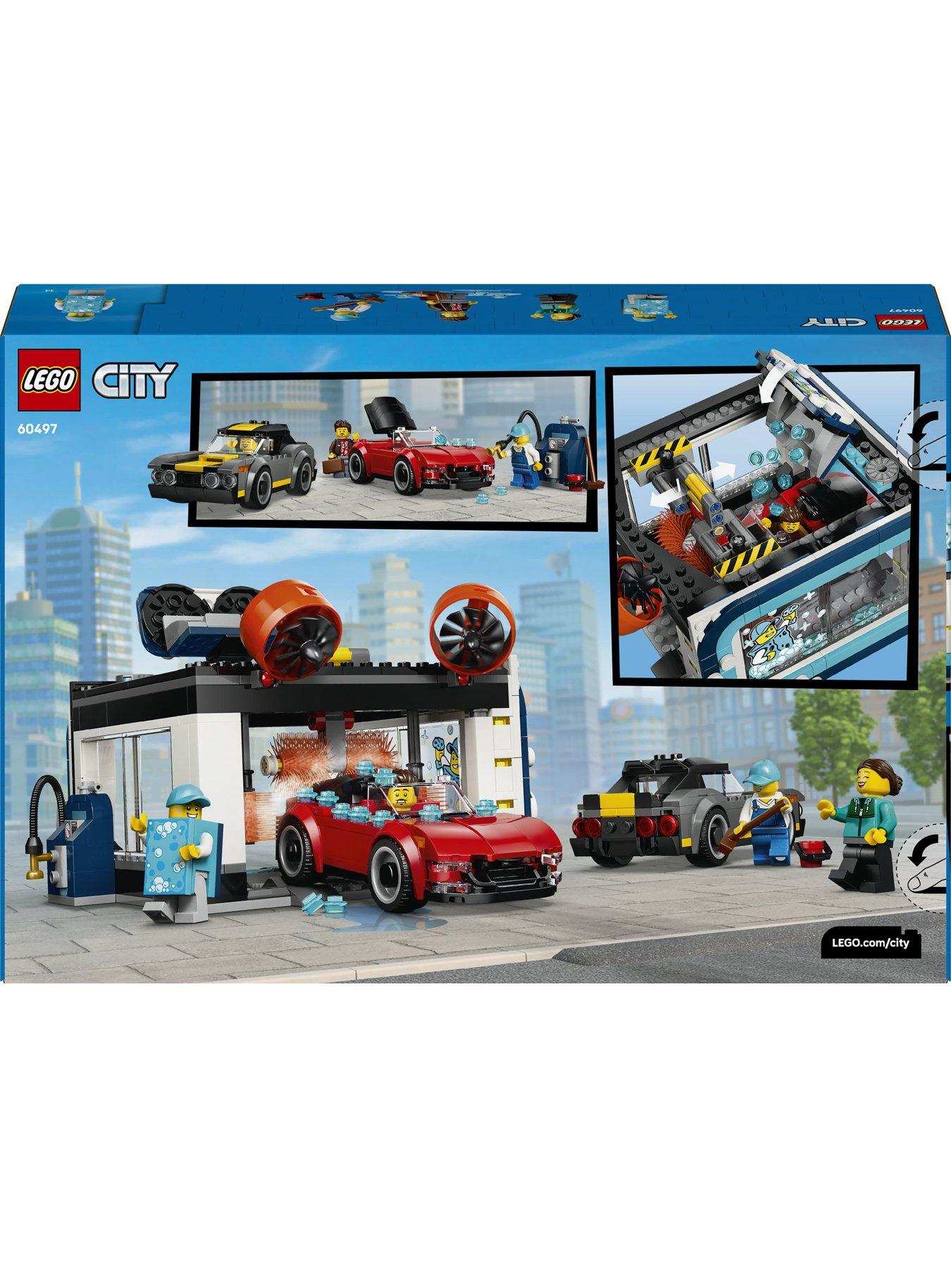 Image 7 of 8 of LEGO City Drive-Through Car Wash Building Toy 60497