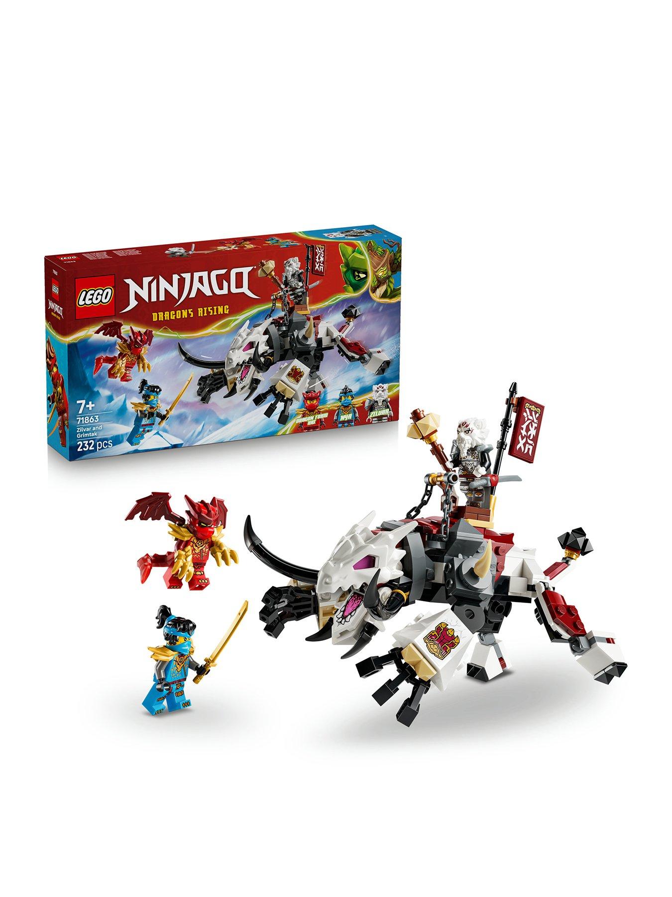 LEGO Ninjago Zilvar and Grimtak the Dragon Beast 71863
