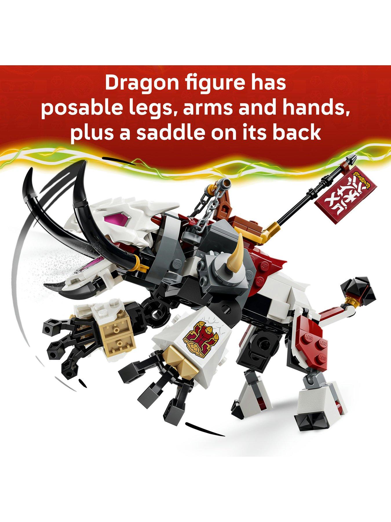 LEGO Ninjago Zilvar and Grimtak the Dragon Beast 71863 | Very