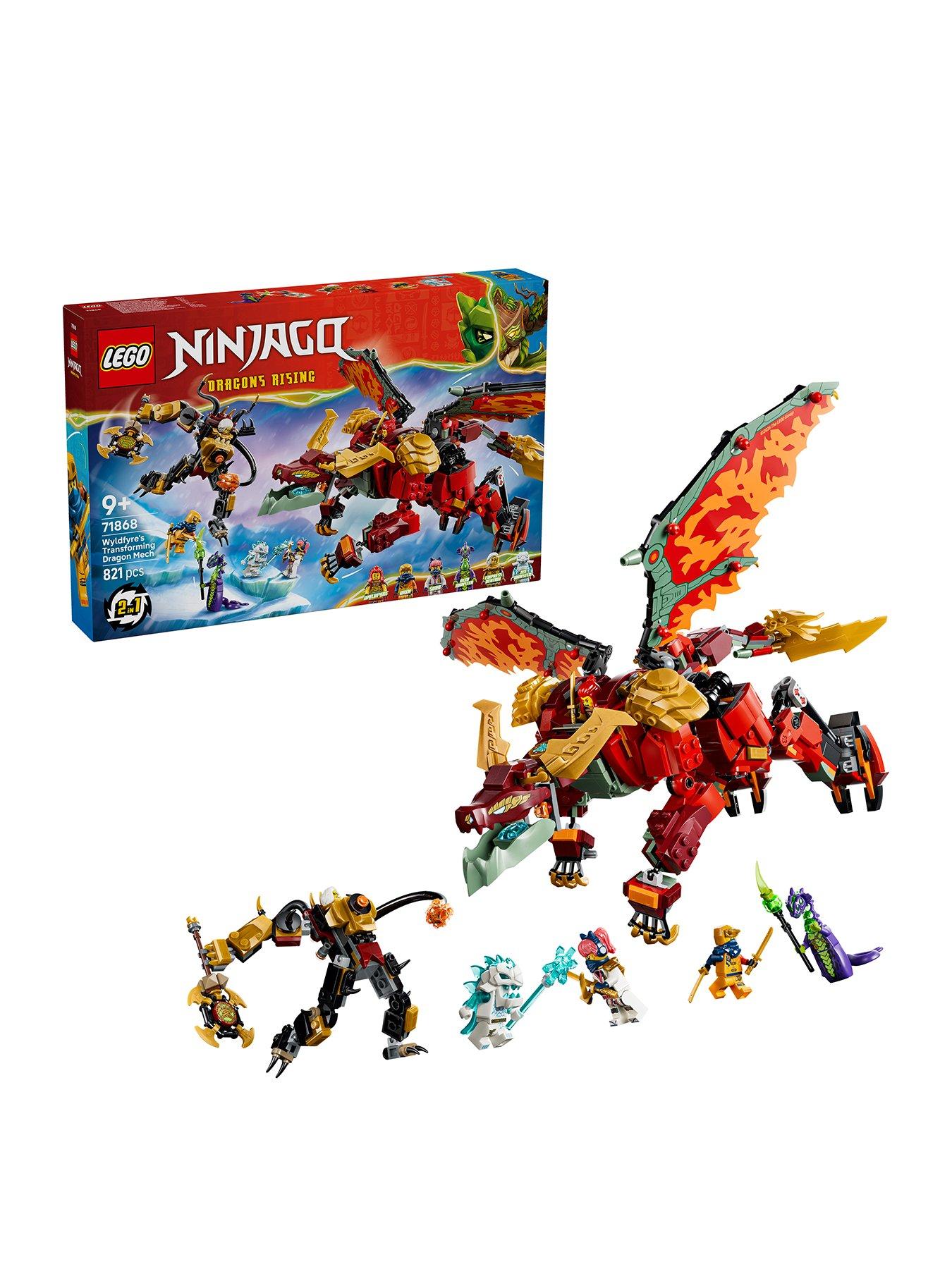 LEGO Ninjago Wyldfyre's Transforming Dragon Mech 71868