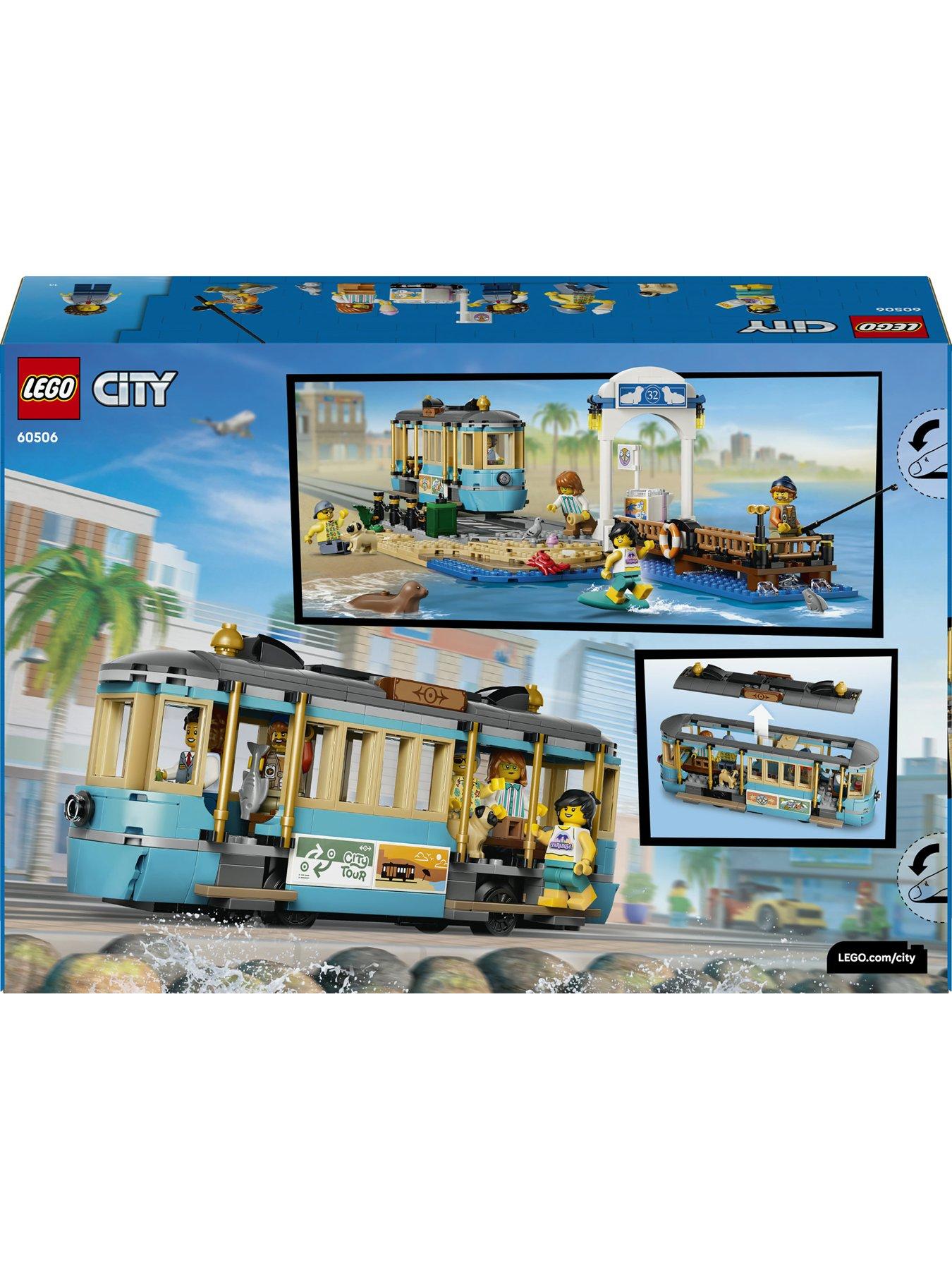 Image 7 of 8 of LEGO Classic Beach Tram - Train Toy Set 60506