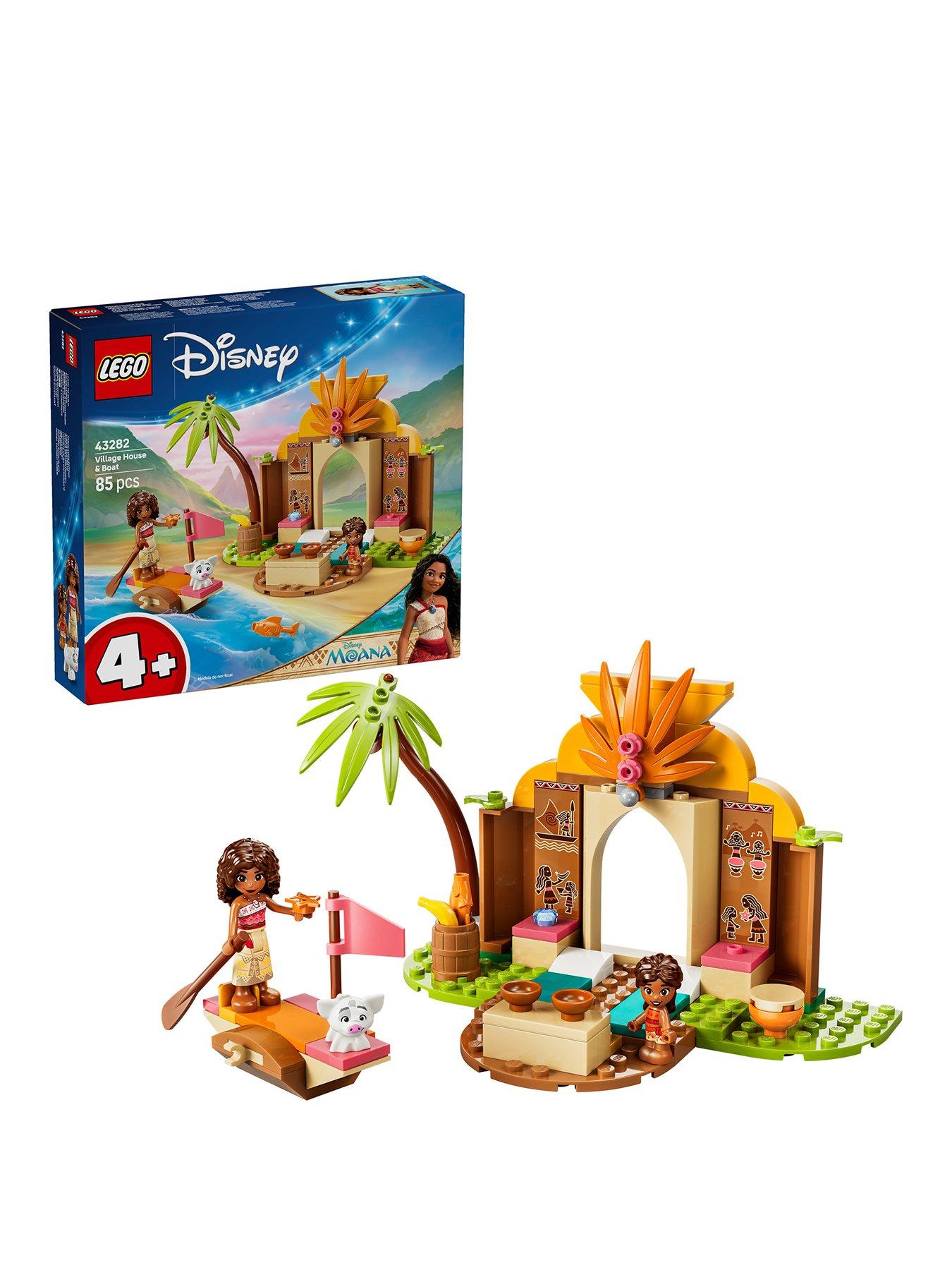 LEGO Disney Princess Moana Village House  &  Boat 43282