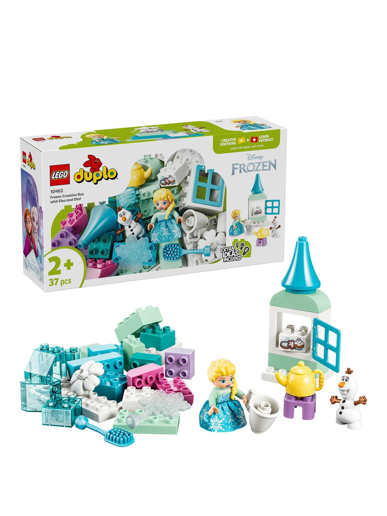 Image 1 of 6 of LEGO Duplo Disney Frozen Creative Box with Elsa and Olaf 10462