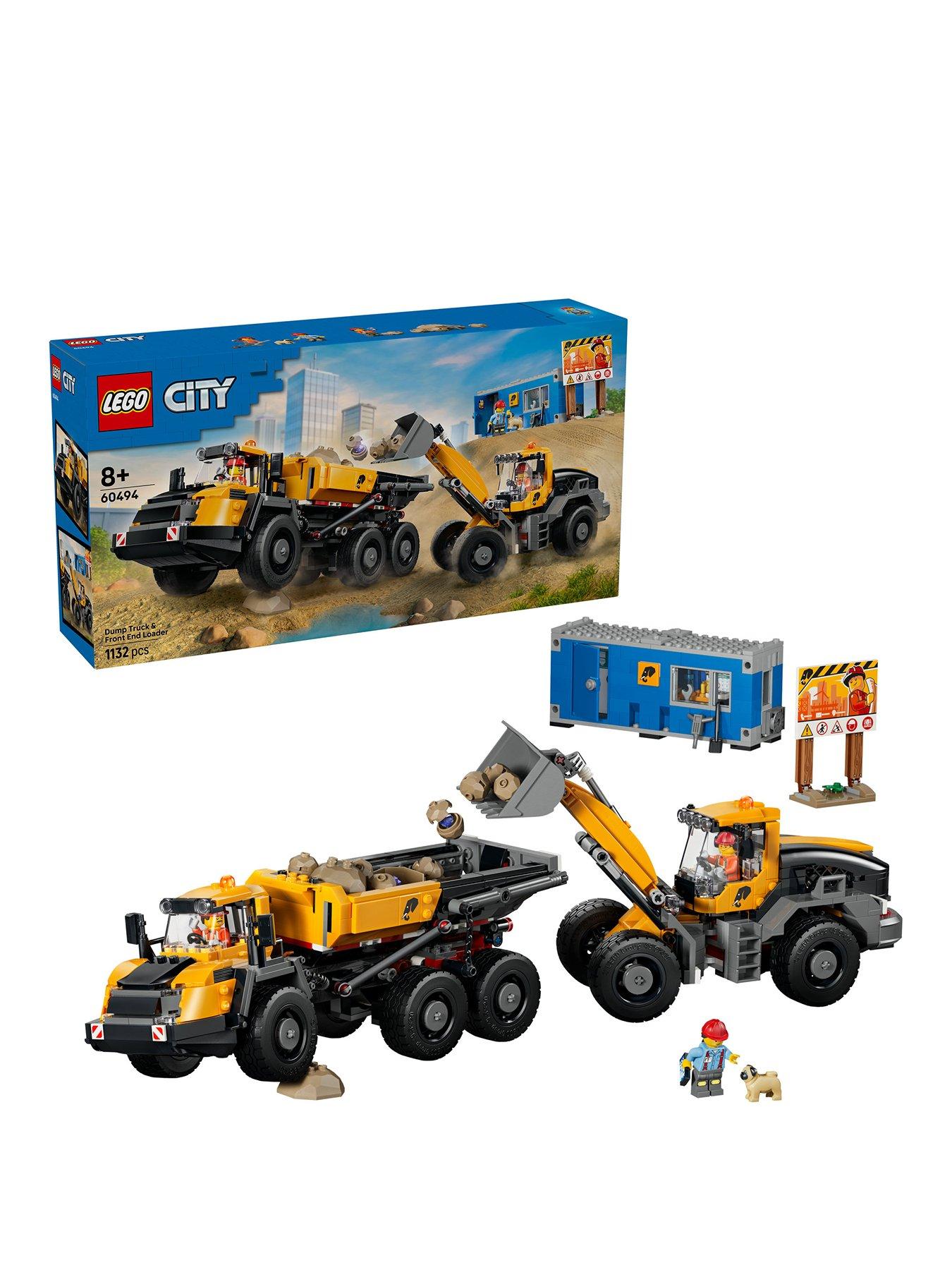 Lego City Dump Truck & Front End Loader & 60494