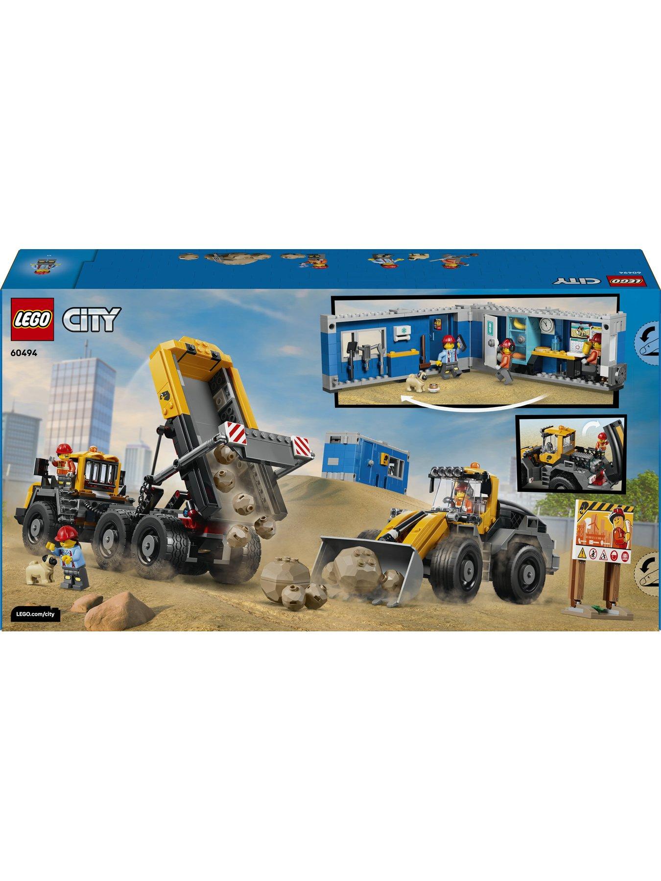 Image 7 of 8 of LEGO City Dump Truck &amp; Front End Loader Toy 60494