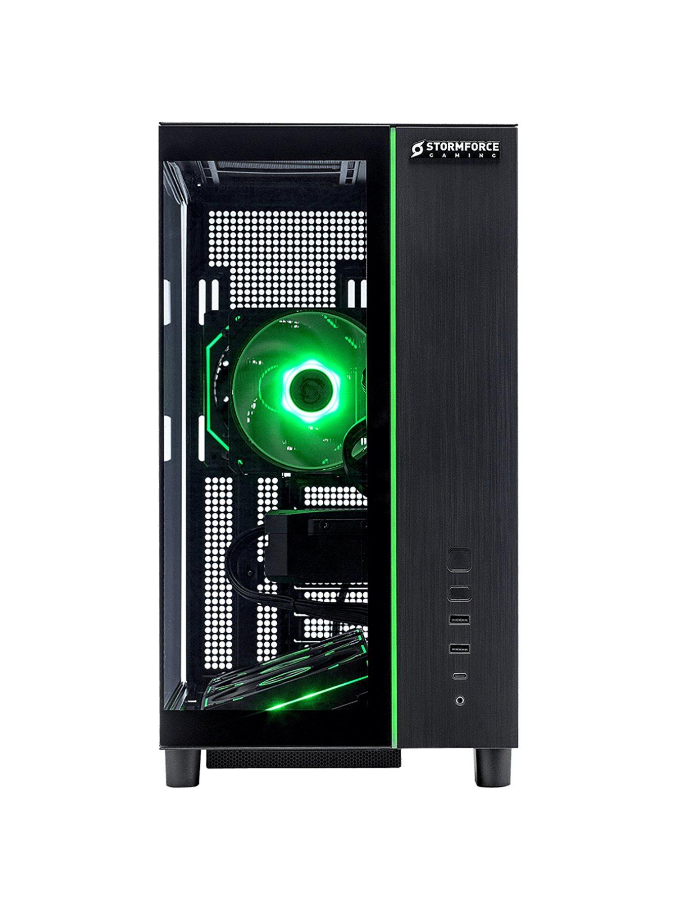 Image 4 of 6 of Stormforce Obsidian AMD Ryzen 7, 16GB RAM, 1TB SSD, AMD RX 9060 XT, Gaming Desktop