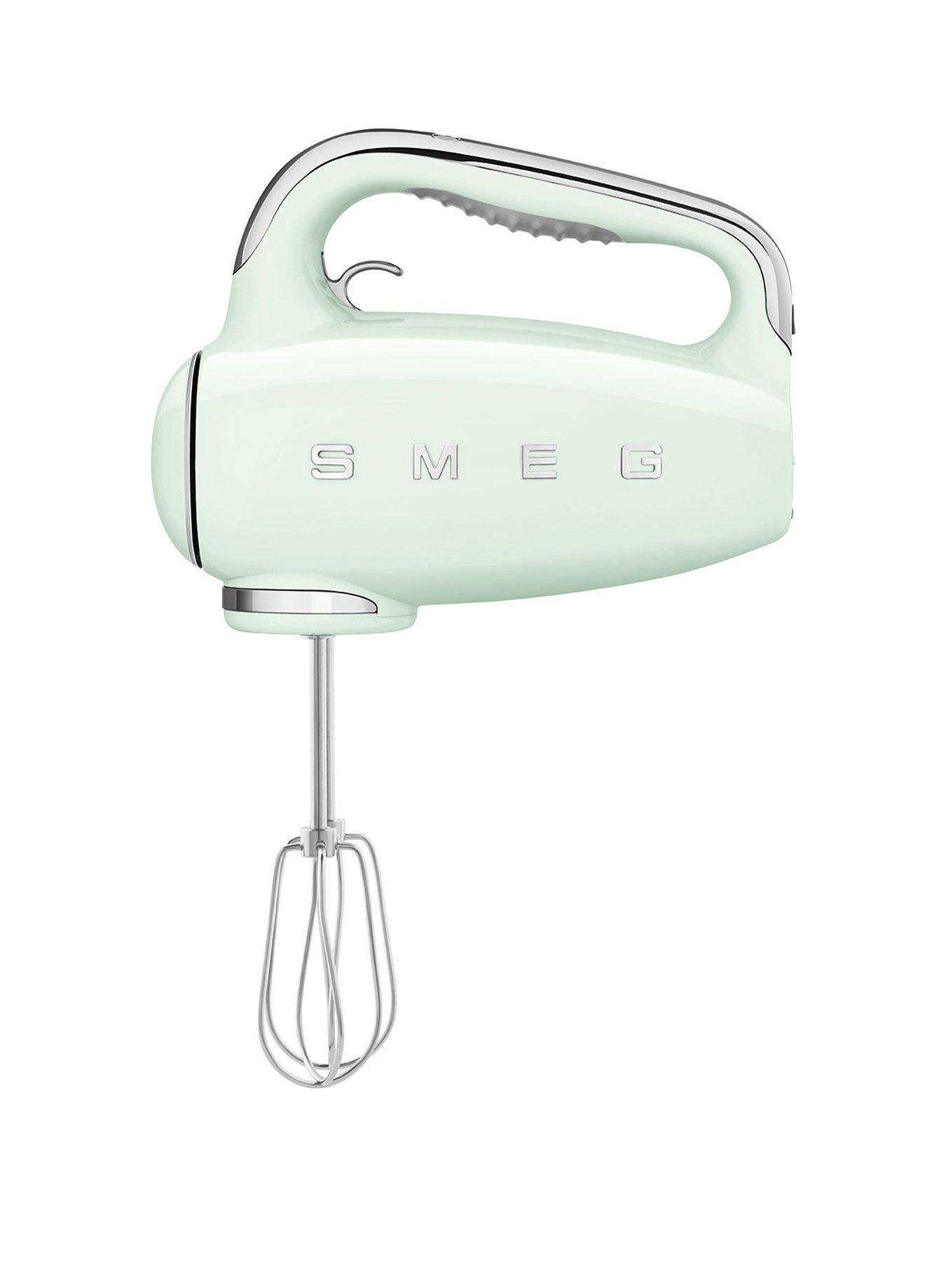 Smeg Retro Style Mixer, Turbo Function, 3 accessories, 250W, Pastel Green