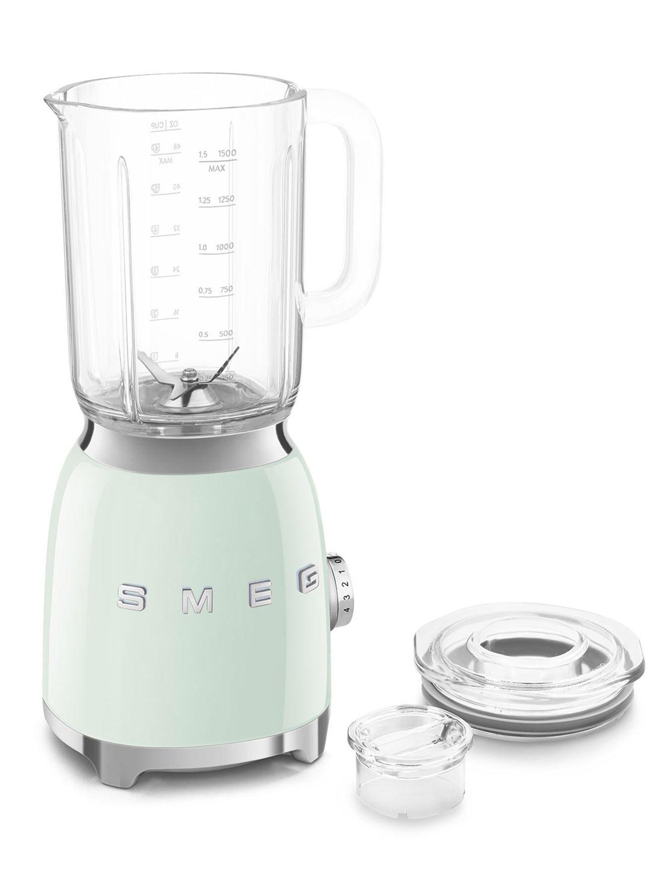 Image 2 of 6 of Smeg Retro 50's Style Jug Blender, 4 Speed Settings, 1.5L, Pastel Green