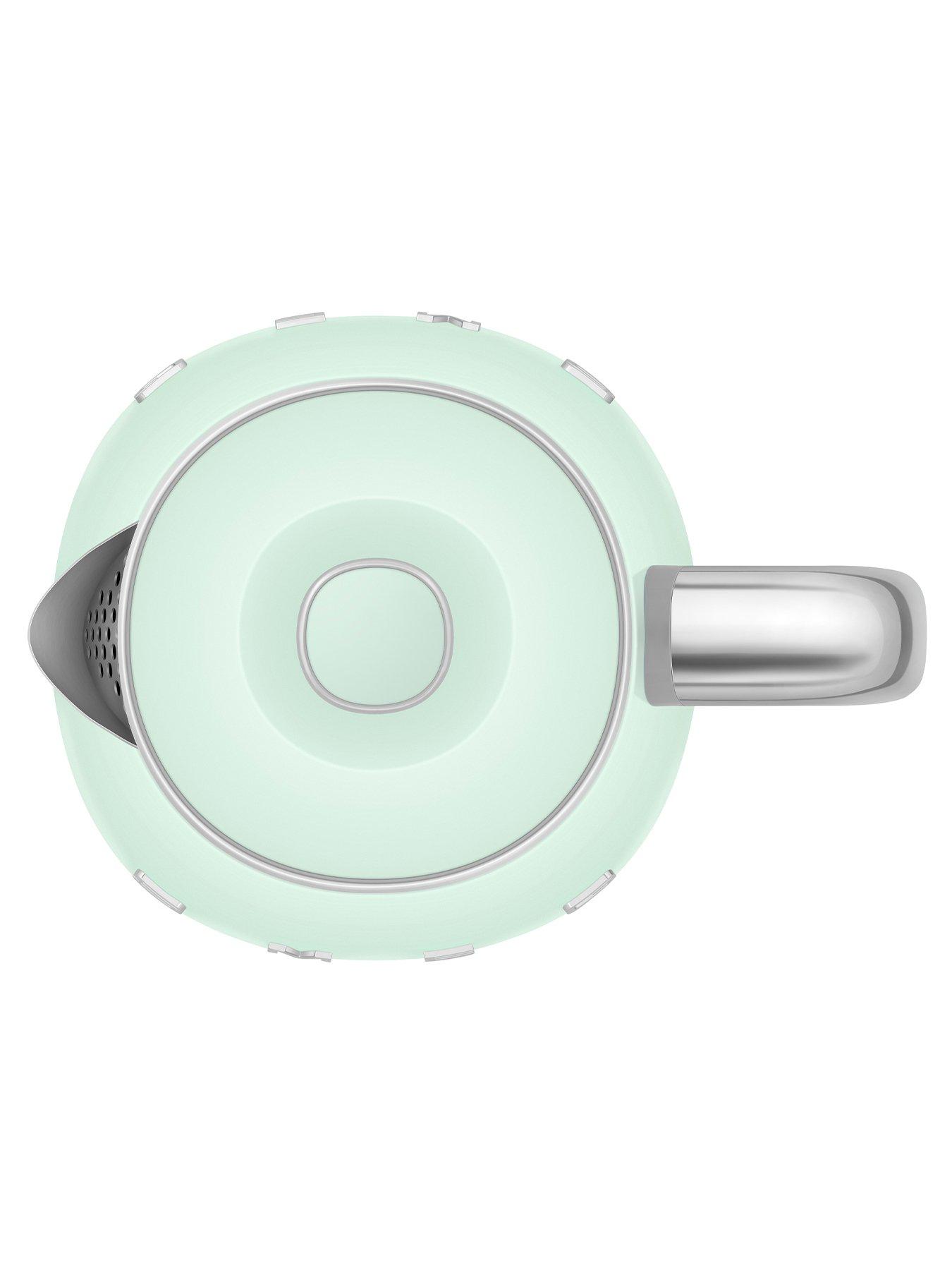 Image 3 of 6 of Smeg Retro Kettle, Anti-Slip, 0.8L, Auto Shut Off -&nbsp;Pastel Green