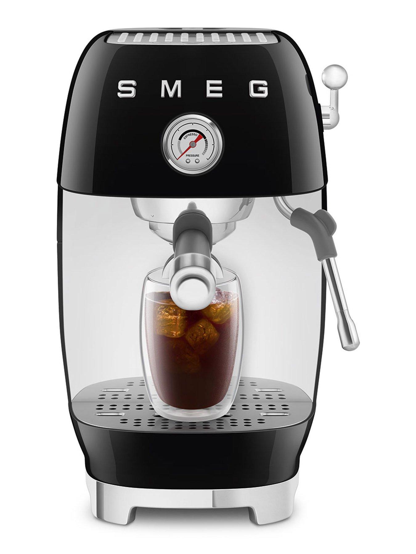 Image 2 of 6 of Smeg Espresso Coffee Machine with Cold Brew Function, Black