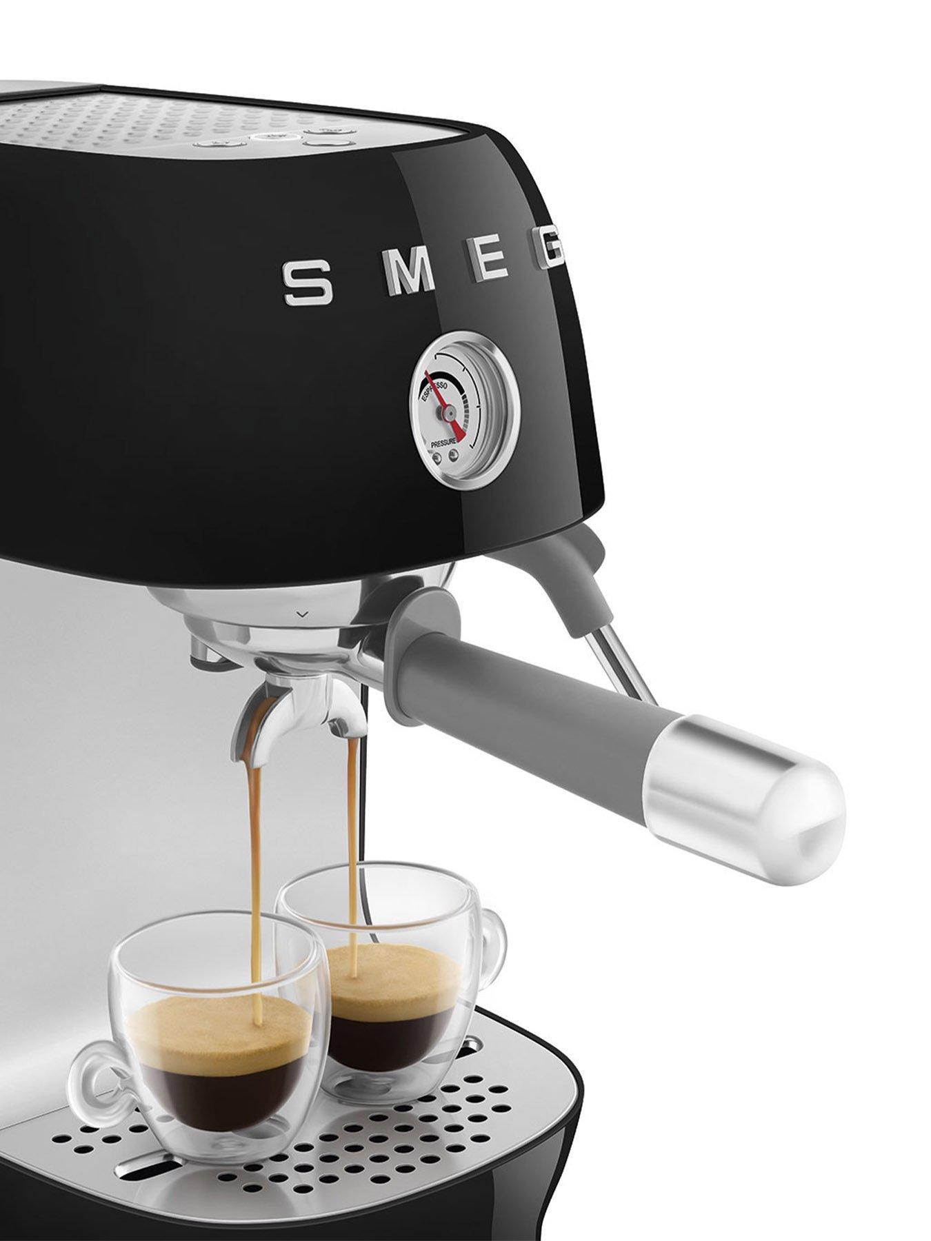 Image 4 of 6 of Smeg Espresso Coffee Machine with Cold Brew Function, Black