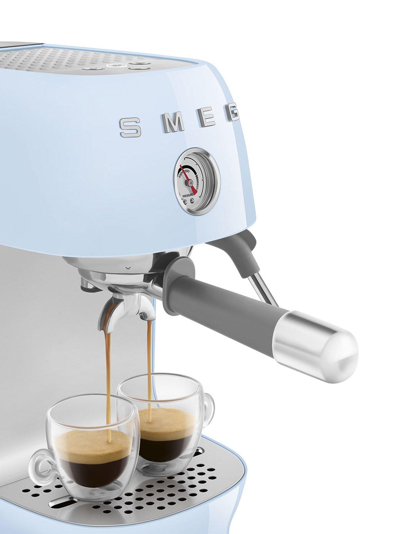 Image 4 of 6 of Smeg Espresso Coffee Machine with Cold Brew Function, Blue