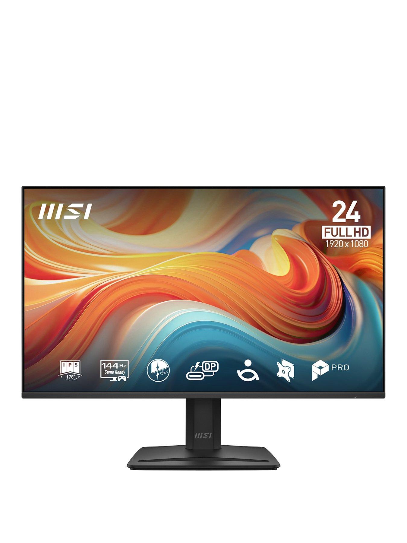 MSI PRO MP242 E14A 24" Full HD 144Hz IPS HDR Ready Adaptive-Sync Monitor