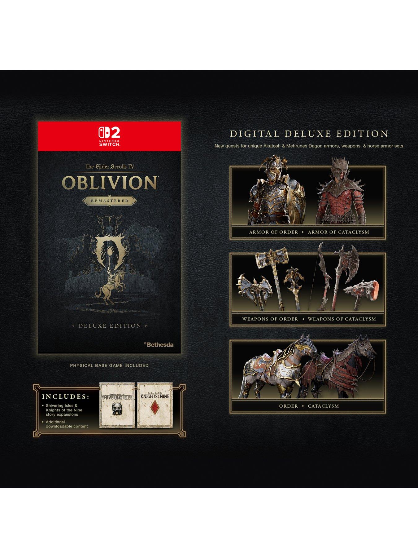 Image 2 of 6 of Nintendo The Elder Scrolls IV: Oblivion&trade;&nbsp;Remastered - Physical&nbsp;Deluxe Edition - Nintendo Switch 2