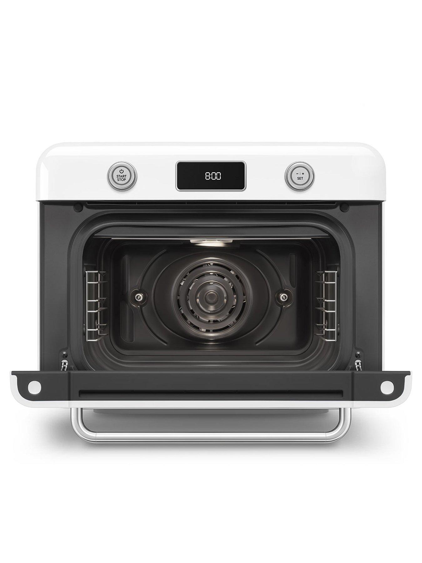 Image 4 of 6 of Smeg 10-in-1 Multifunction Countertop Oven with Steam & Air Fry,  White