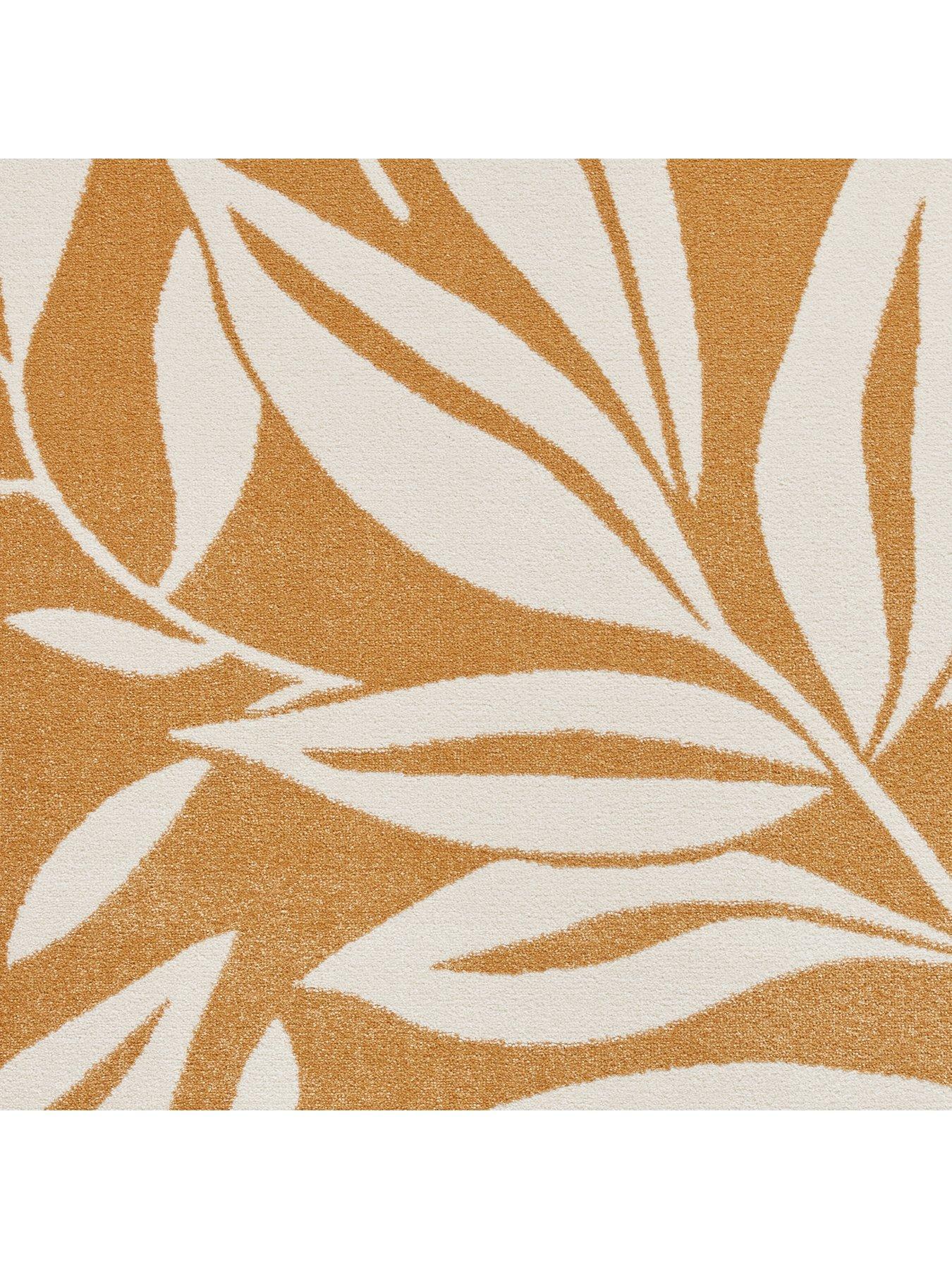 Image 6 of 6 of Catherine Lansfield Cl - Sorrel Leaves Ochre - 080 X 150