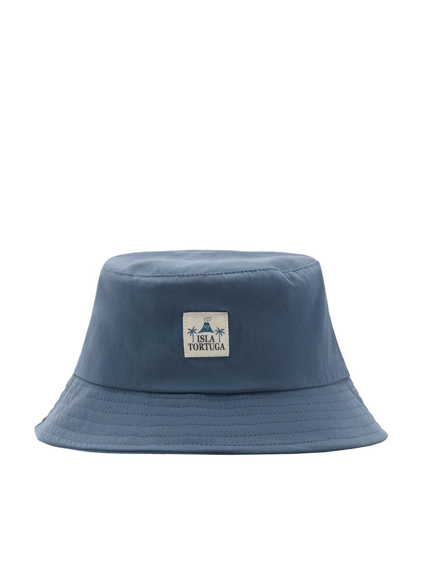 Image 1 of 4 of Mango Younger Boys Bucket Hat - Blue