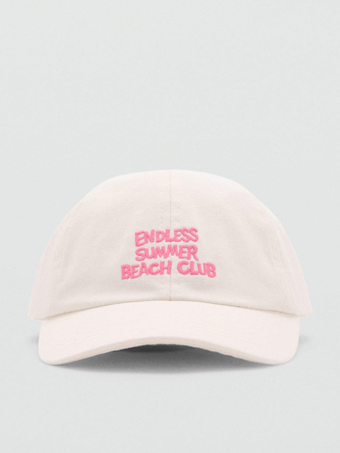 Image 1 of 5 of Mango Girls Summer Beach Club Cap - Cream