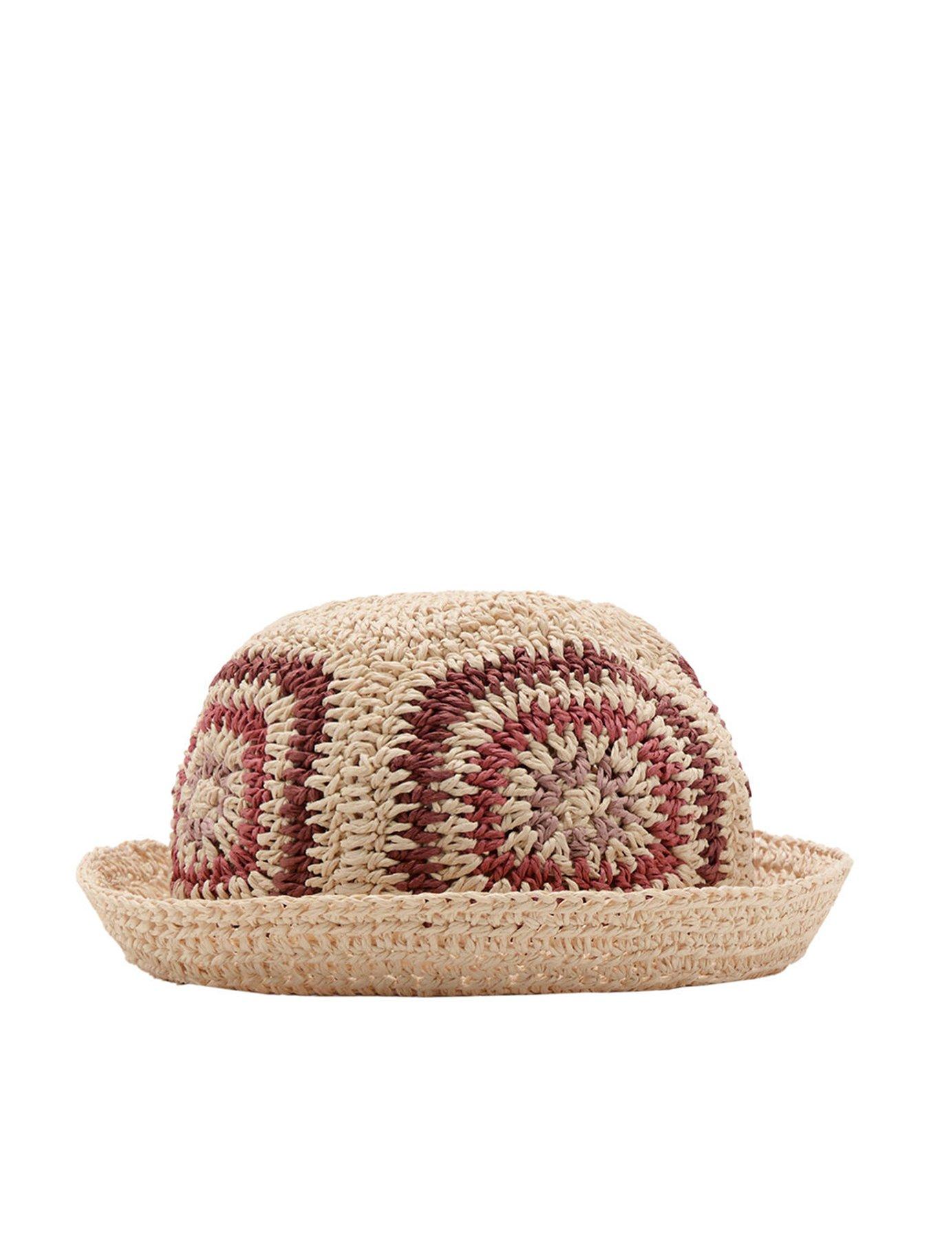 Image 1 of 3 of Mango Girls Crochet Hat - Beige