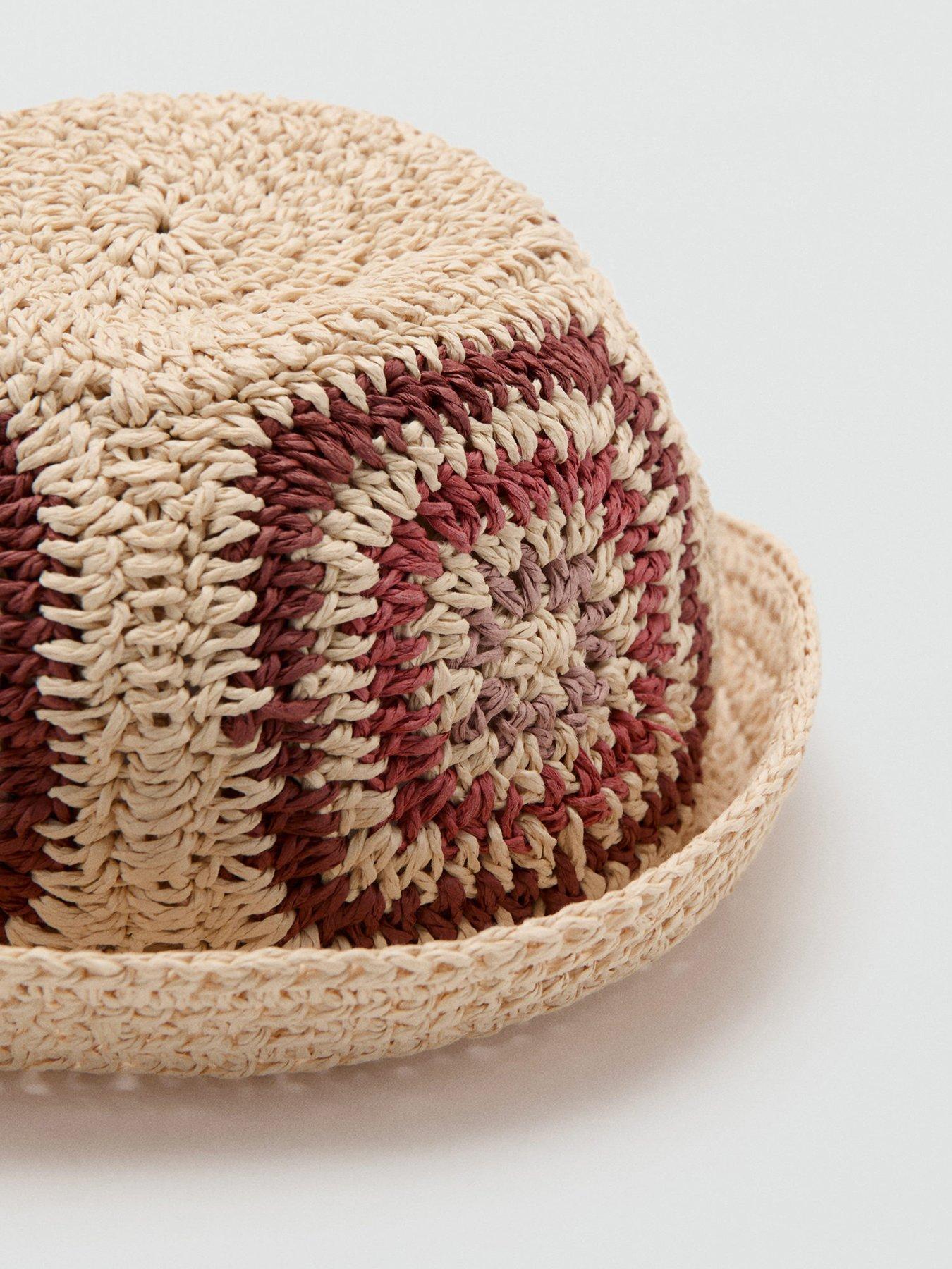 Image 3 of 3 of Mango Girls Crochet Hat - Beige