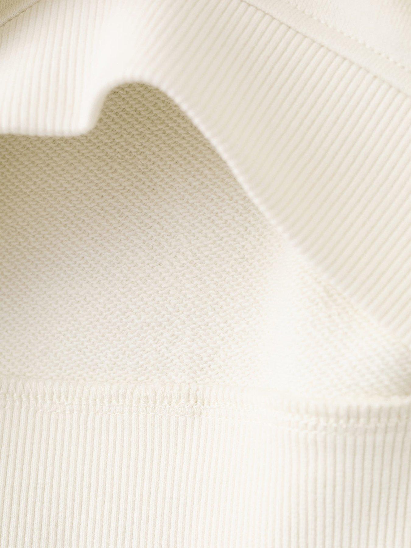 Image 3 of 4 of Mango Younger Boys Paradise Awaits Back Print Sweatshirt - Light Cream