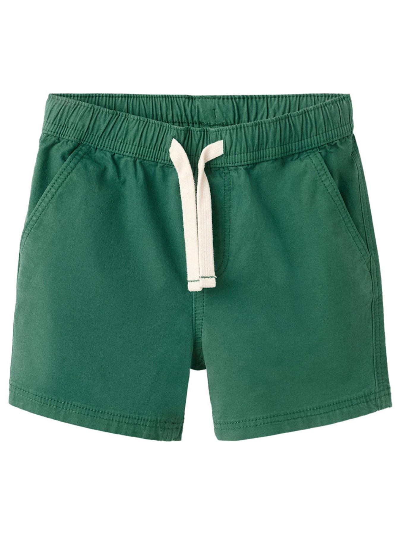 Mango Younger Boys Shorts, Green, Size 18-24 Months
