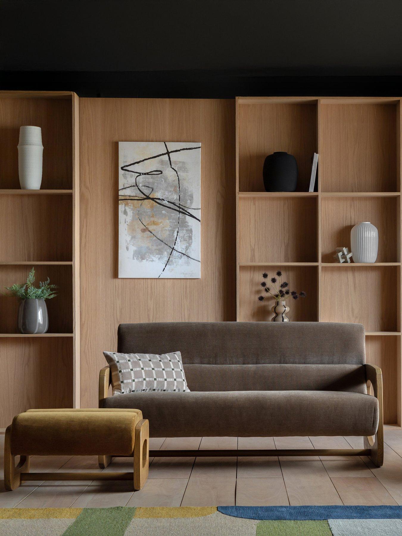 Image 4 of 4 of Gallery Direct Marco Golden Footstool