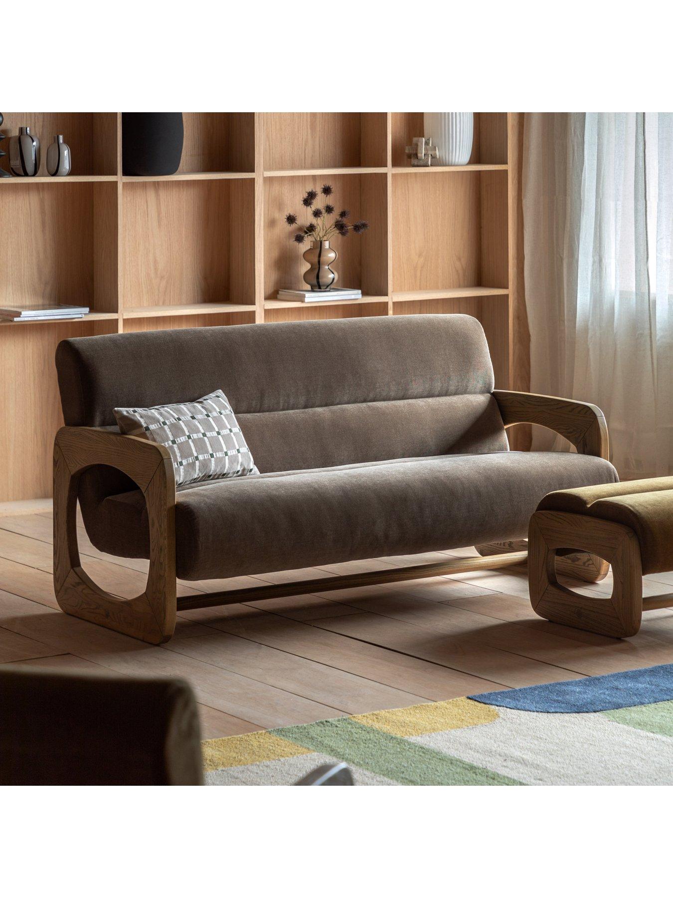 Image 5 of 5 of Gallery Direct Marco Sepia Footstool