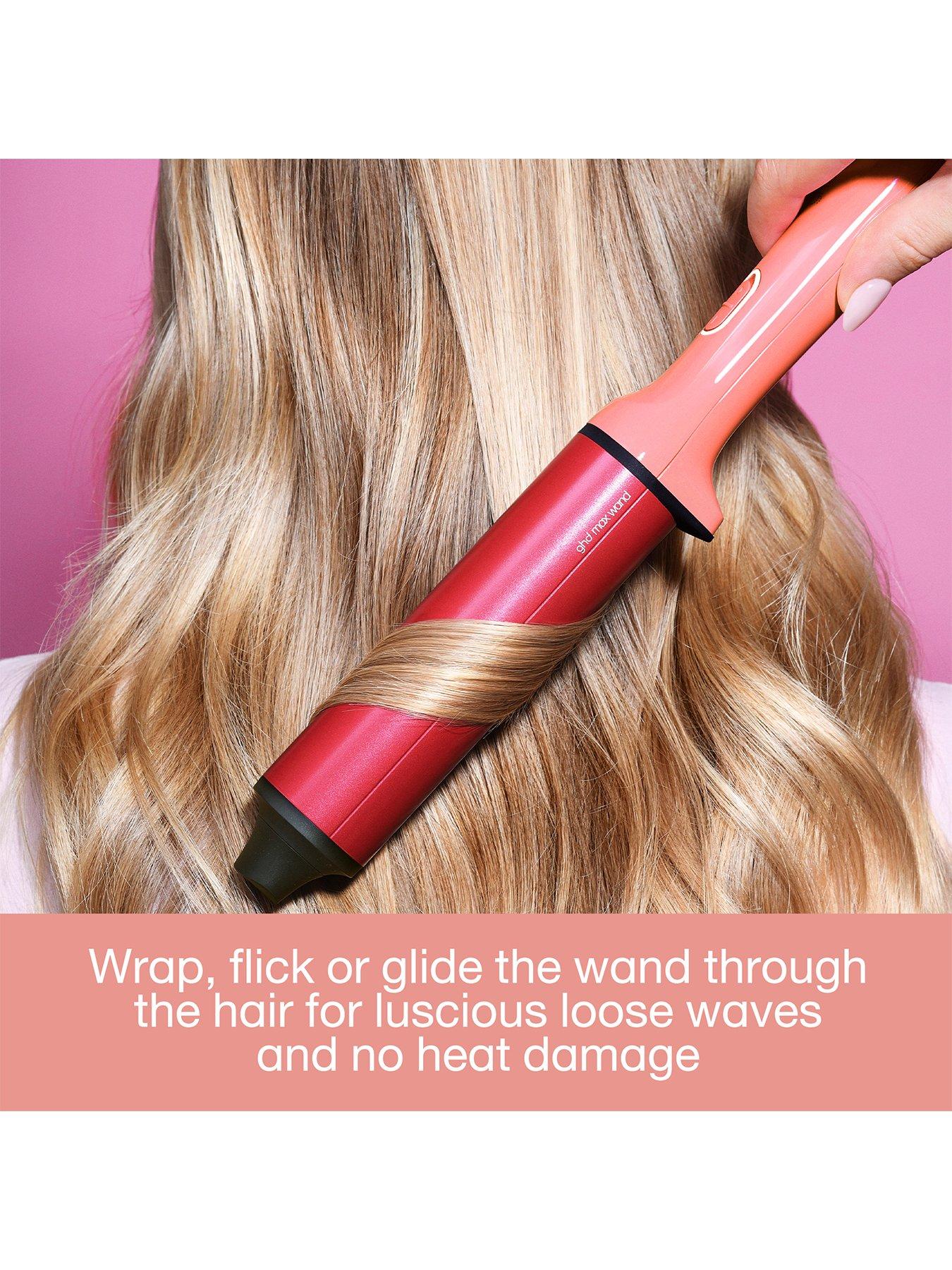 Image 4 of 7 of ghd chronos&trade;&nbsp;curve max wand - Candy Coral