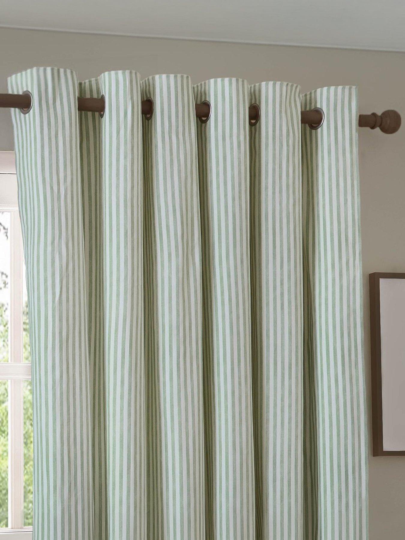 Image 3 of 7 of Yard Hebden Eyelet Curtains Eucalyptus