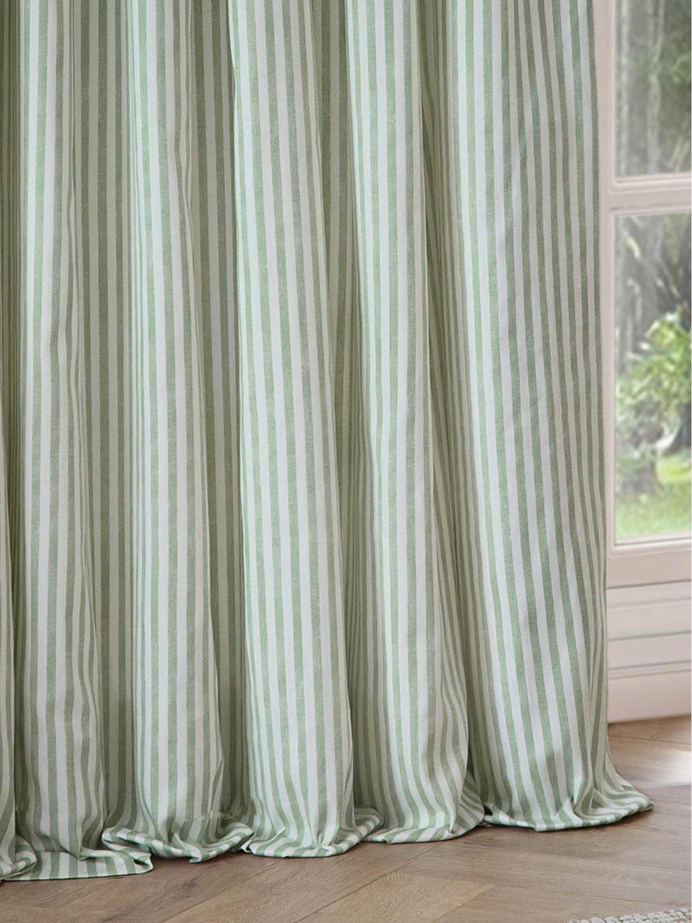 Image 4 of 7 of Yard Hebden Eyelet Curtains Eucalyptus