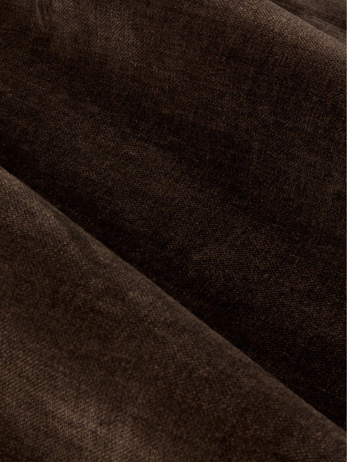 Image 5 of 5 of Furn Heavy Chenille Blackout Pencil Pleat Curtains