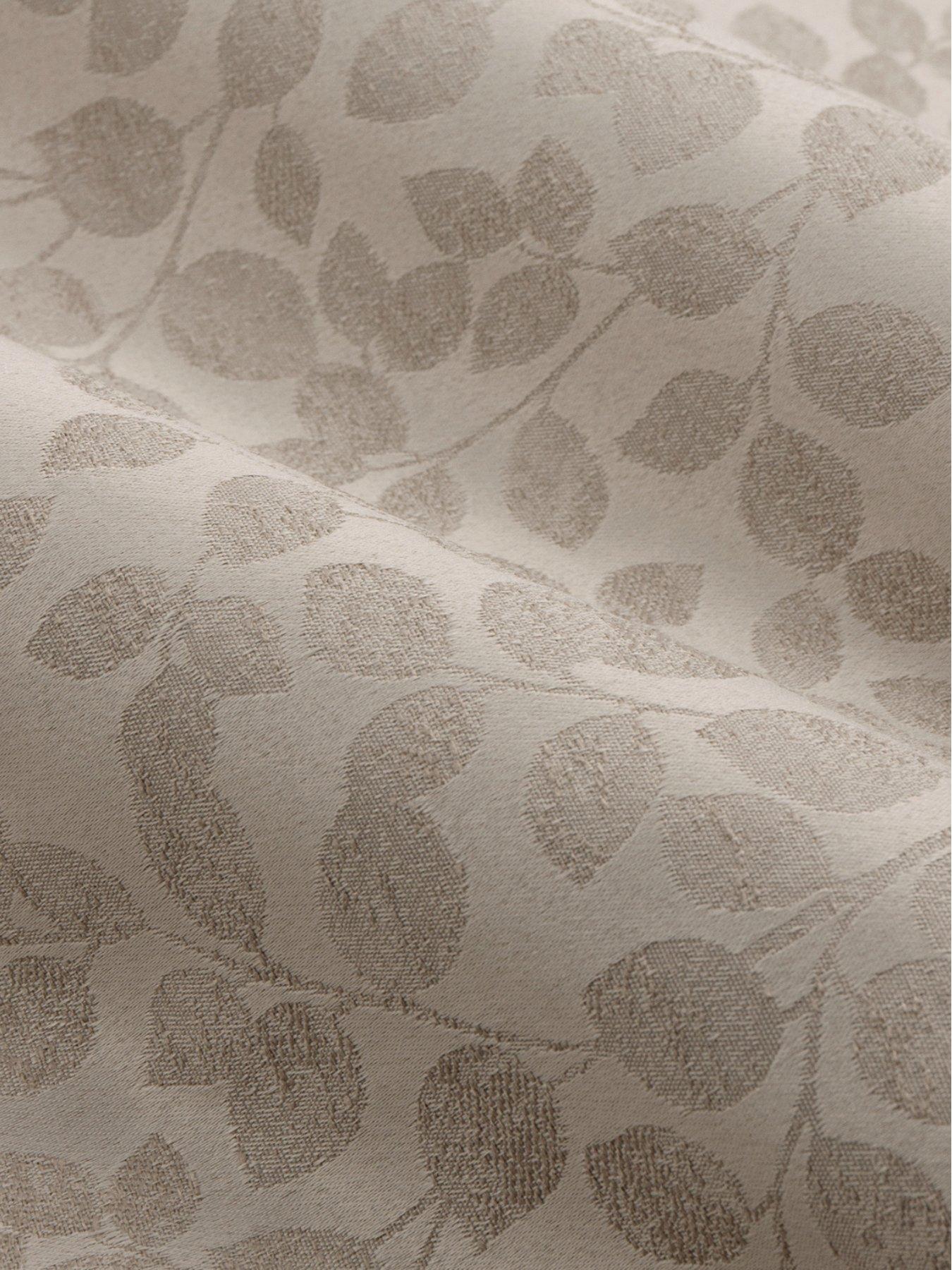 Image 6 of 6 of Wylder Grace Leaf Pencil Pleat Curtains