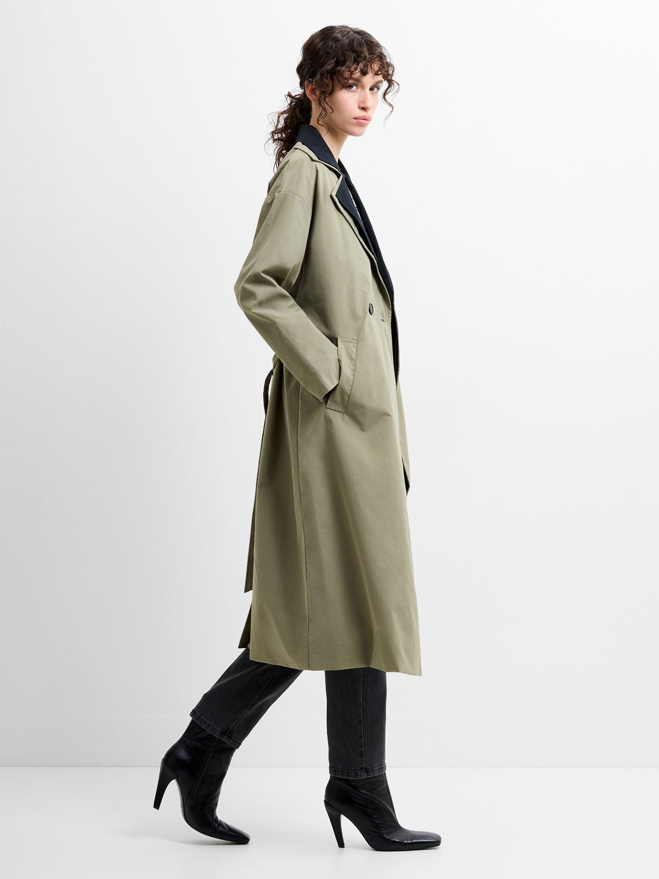 Image 4 of 5 of French Connection Classic Double-breasted Trench Coat
