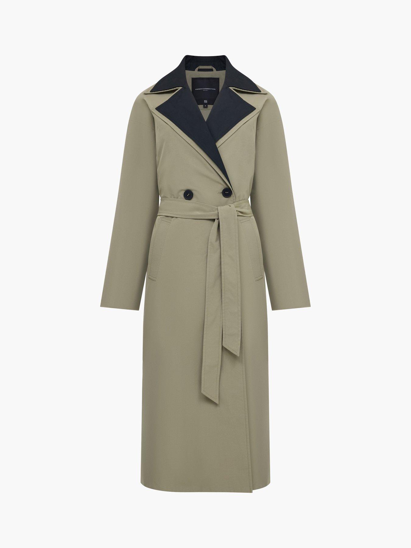 Image 5 of 5 of French Connection Classic Double-breasted Trench Coat