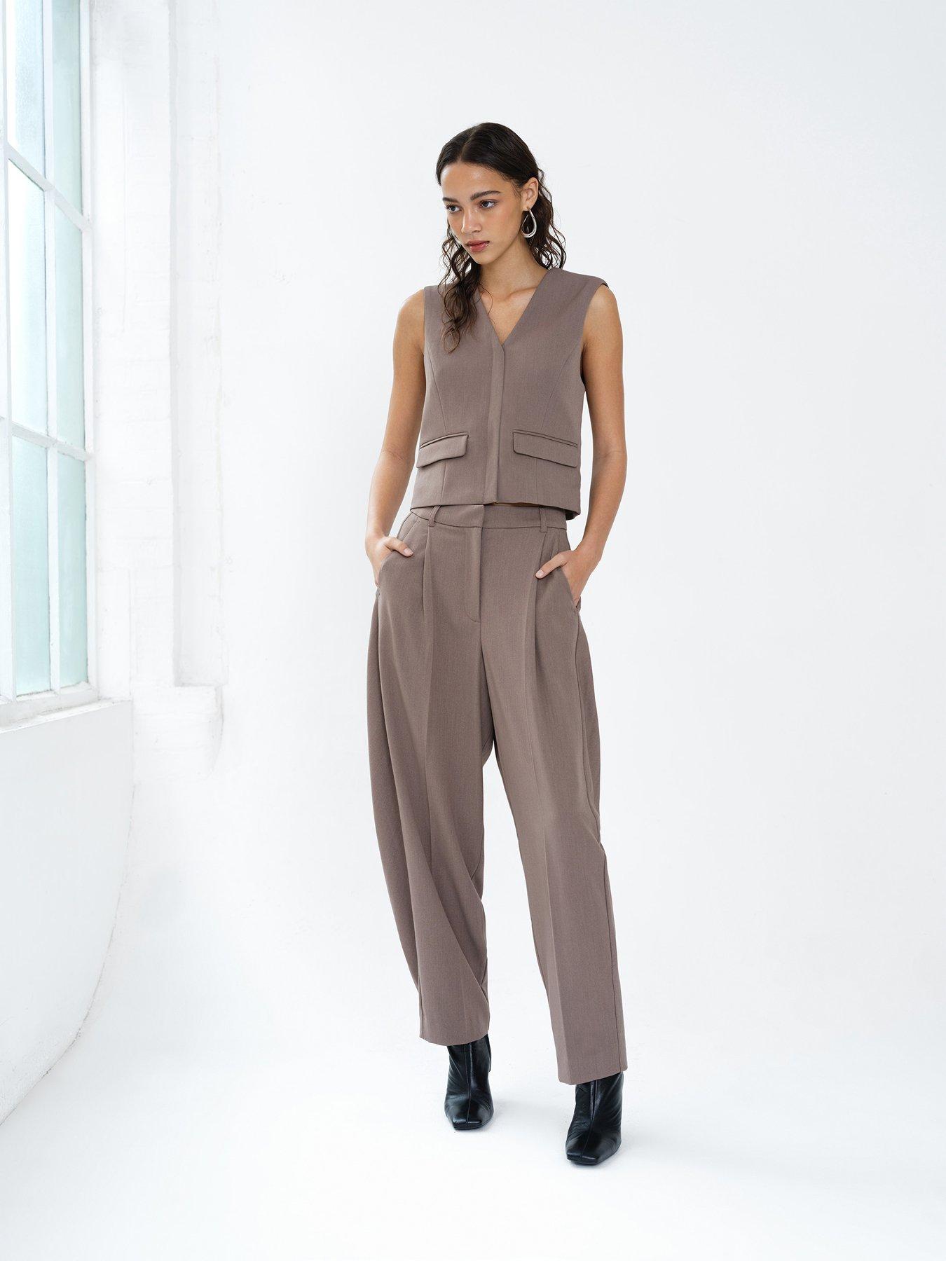 Image 3 of 5 of French Connection V-neck Sleeveless Waistcoat