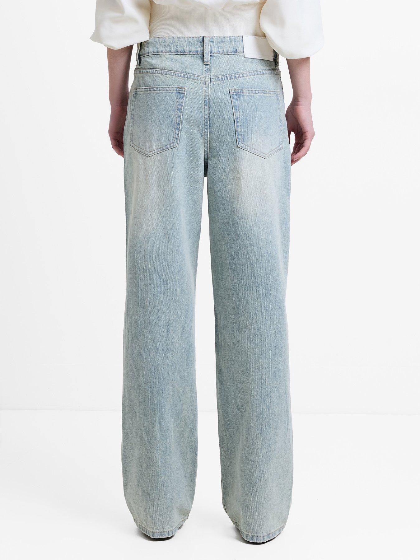 Image 2 of 5 of French Connection Cotton Straight Leg Denim Jeans