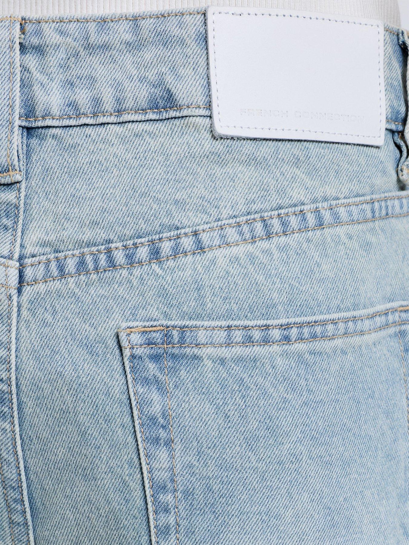 Image 3 of 5 of French Connection Cotton Straight Leg Denim Jeans