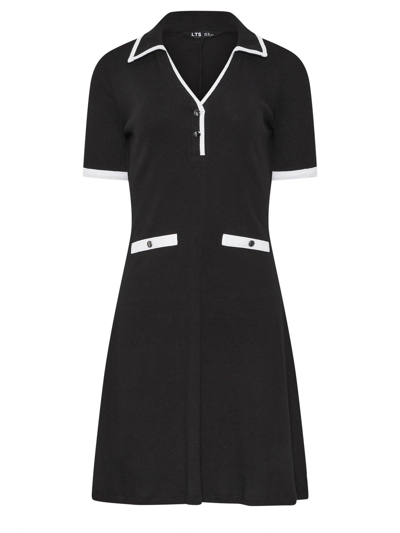 Image 5 of 5 of Long Tall Sally Tall Tipped Rib Mini Dress