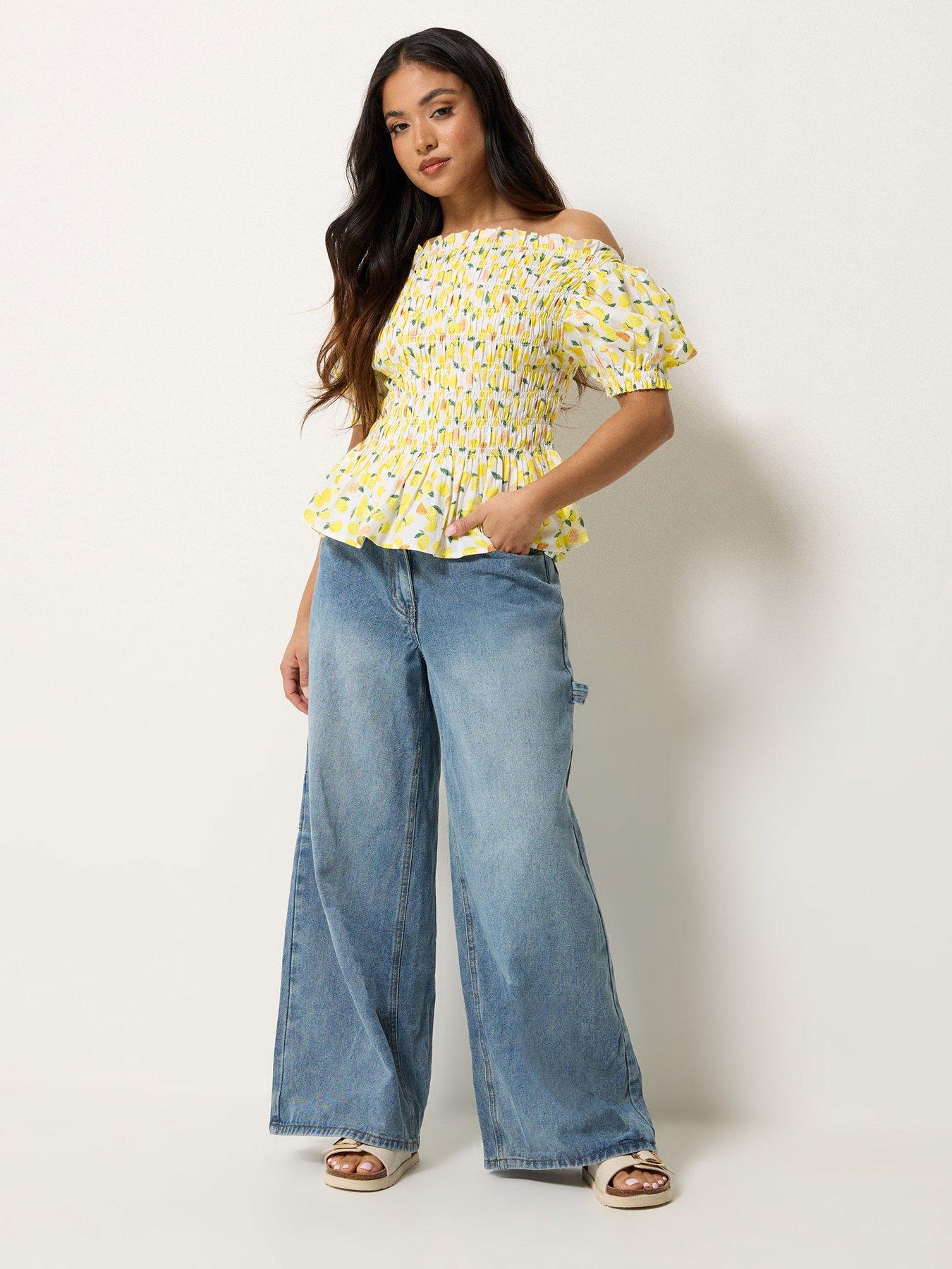 Image 2 of 4 of PixieGirl Petite Shirred Top