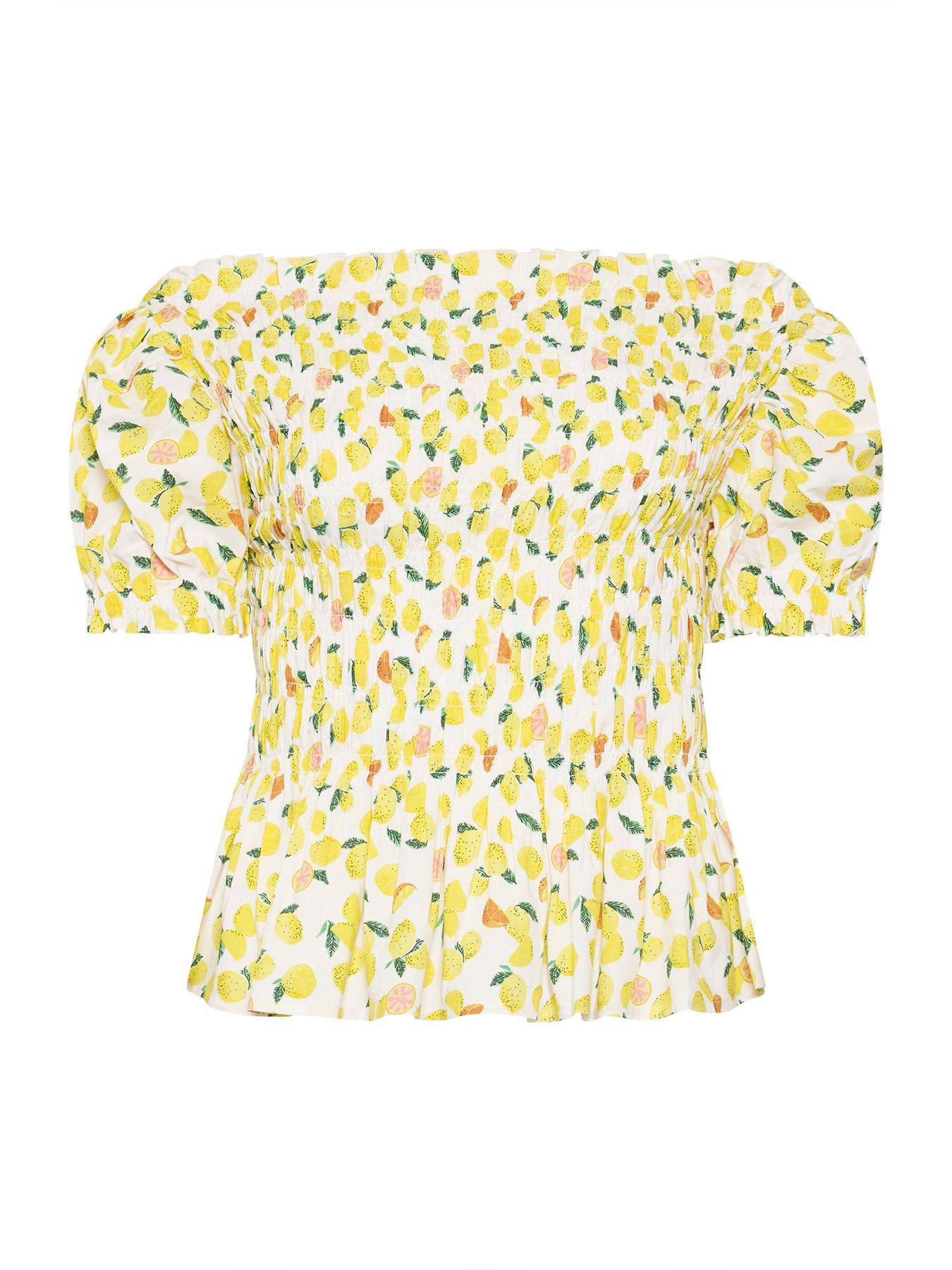 Image 4 of 4 of PixieGirl Petite Shirred Top
