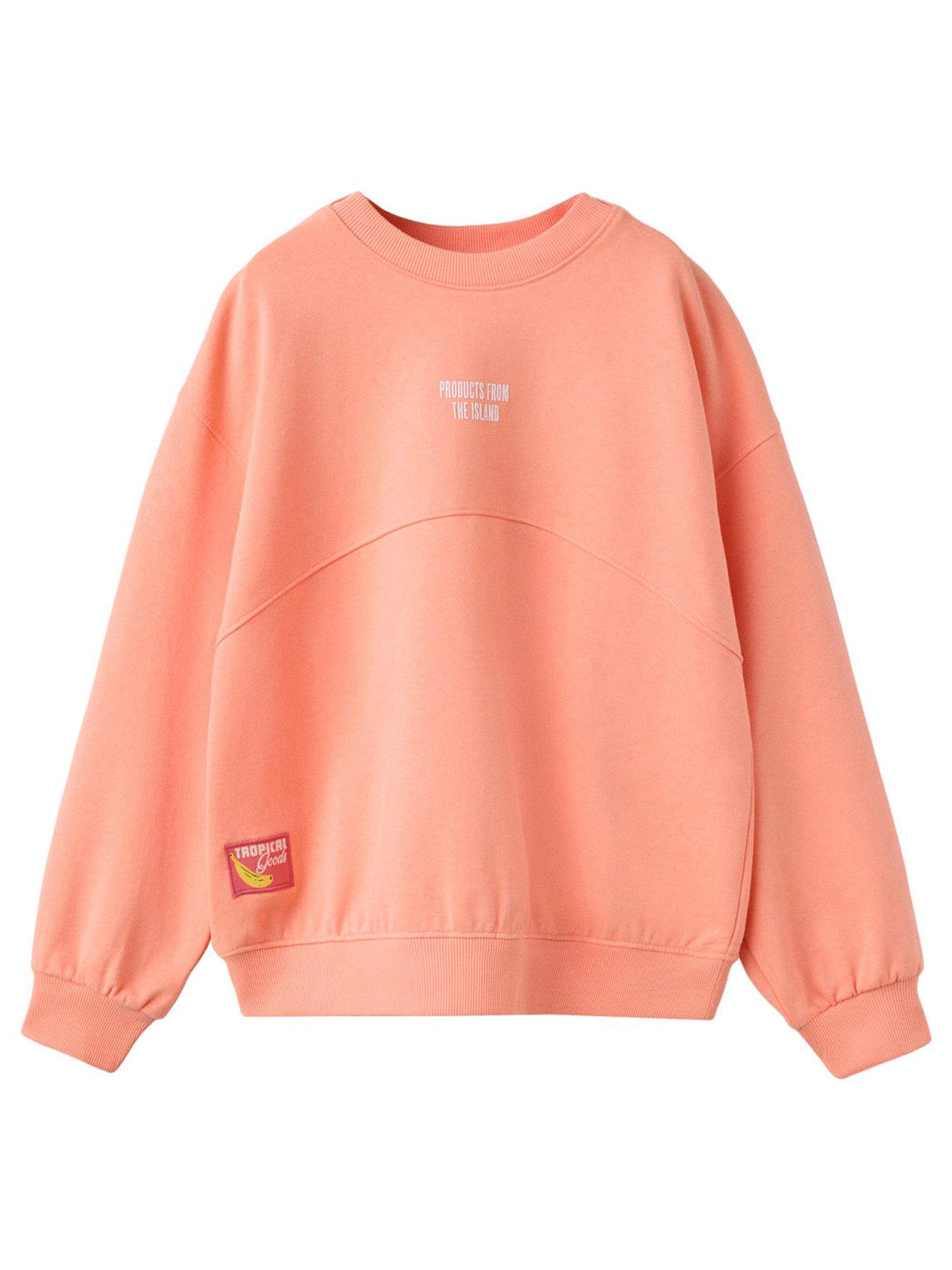 Mango Boys Tropical Sweatshirt - Orange