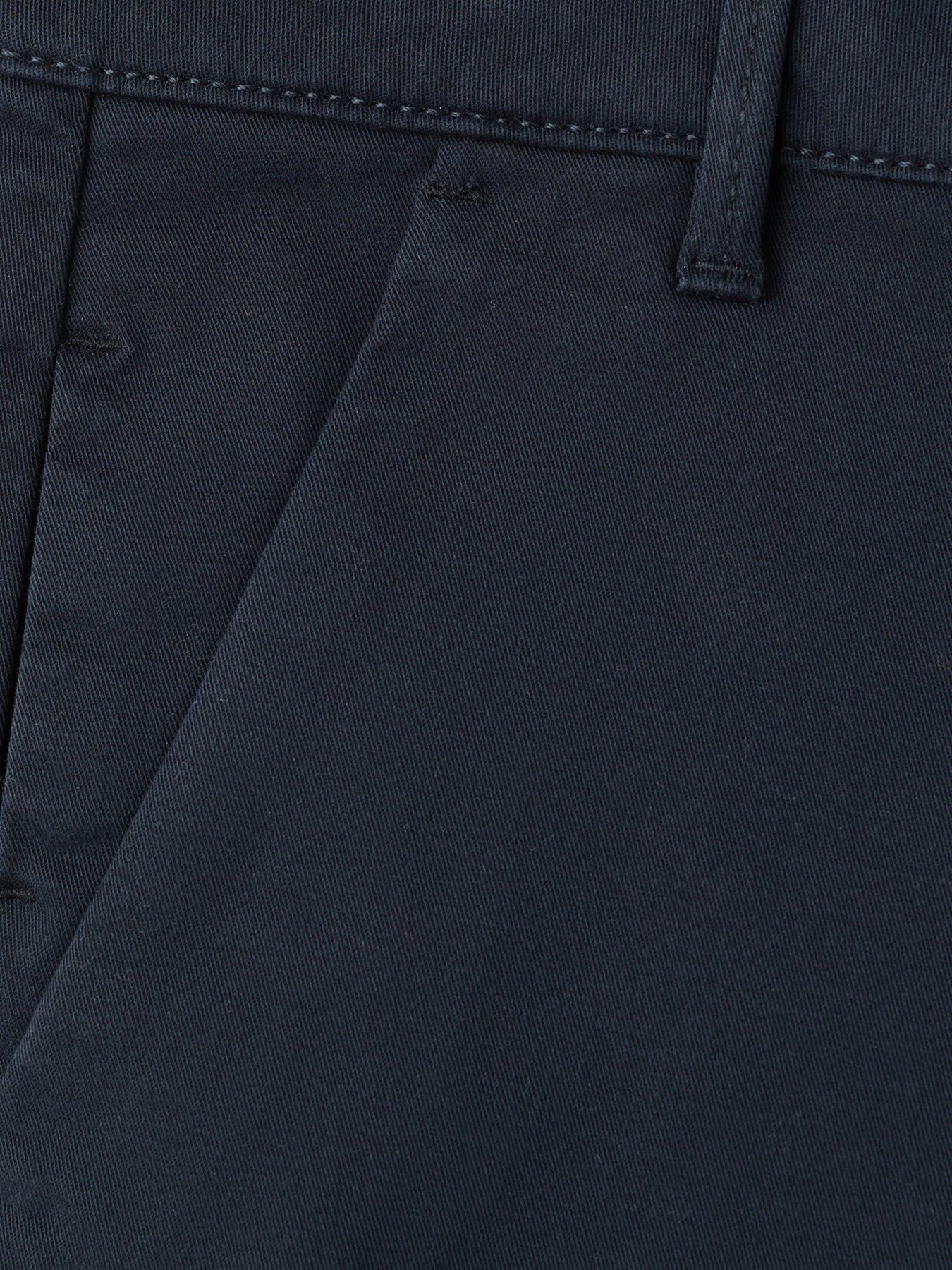 Image 4 of 4 of Mango Boys Chino Shorts - Navy