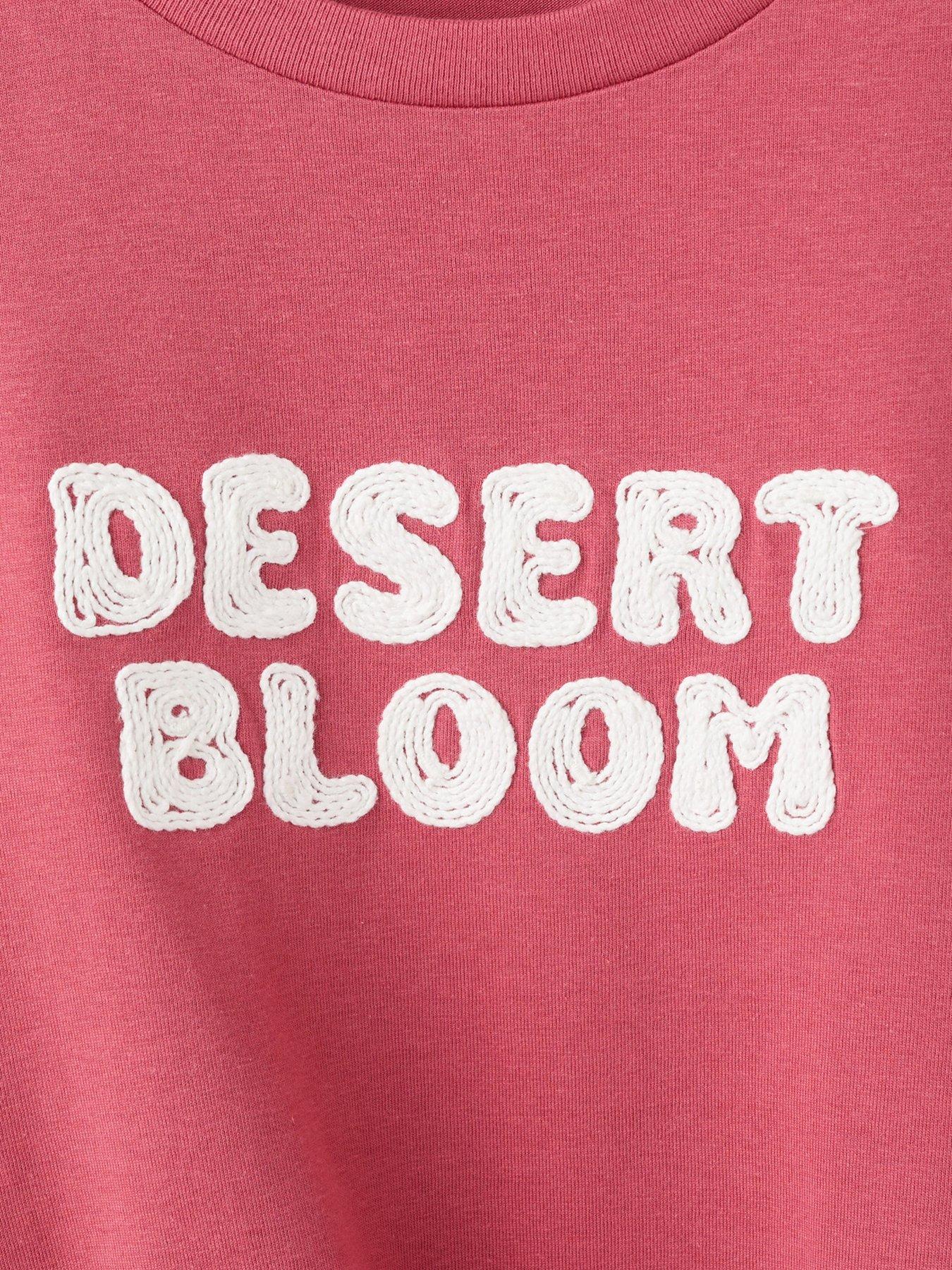 Image 2 of 3 of Mango Girls Desert Bloom Short Sleeve Tshirt - Red