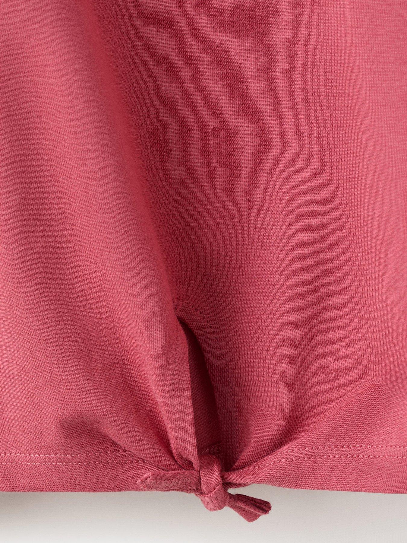 Image 3 of 3 of Mango Girls Desert Bloom Short Sleeve Tshirt - Red