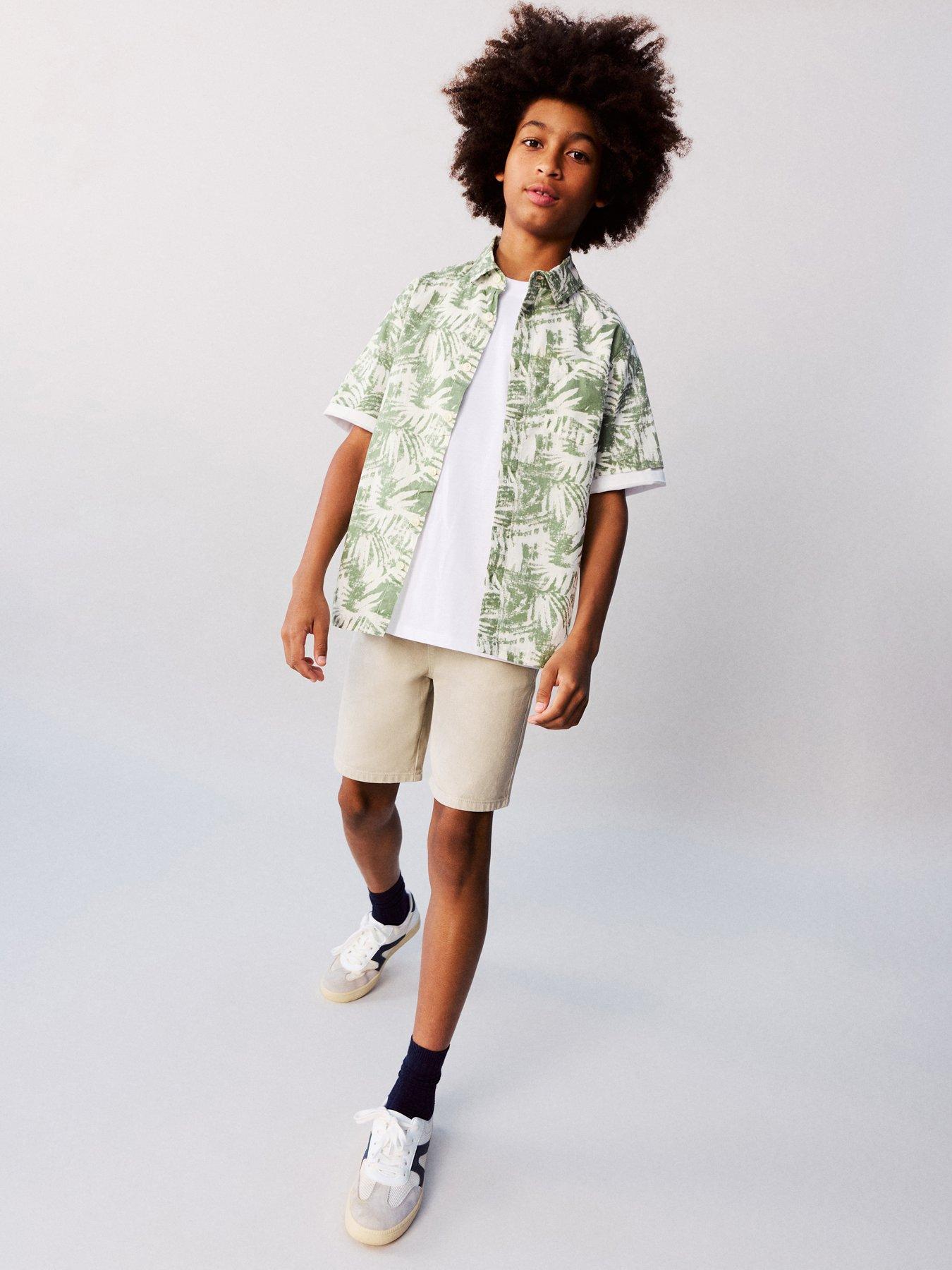 Mango Boys Bermuda Shorts - Beige