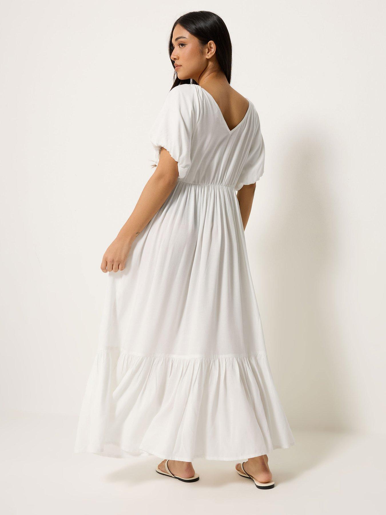 Image 2 of 4 of PixieGirl Petite Dip Dye Maxi Dress