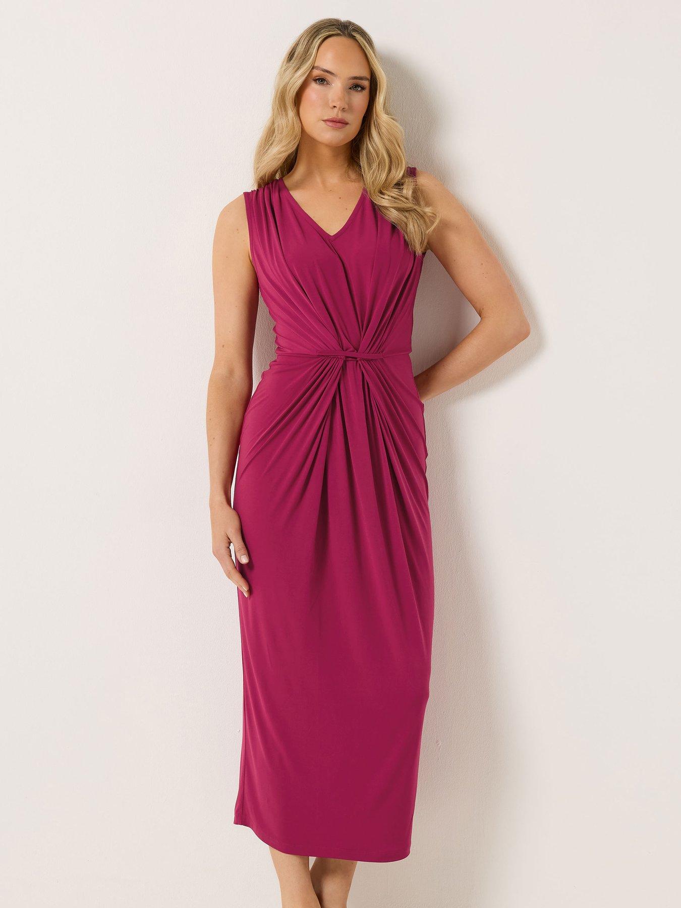 Long Tall Sally Tall Sleeveless Split Midaxi Dress